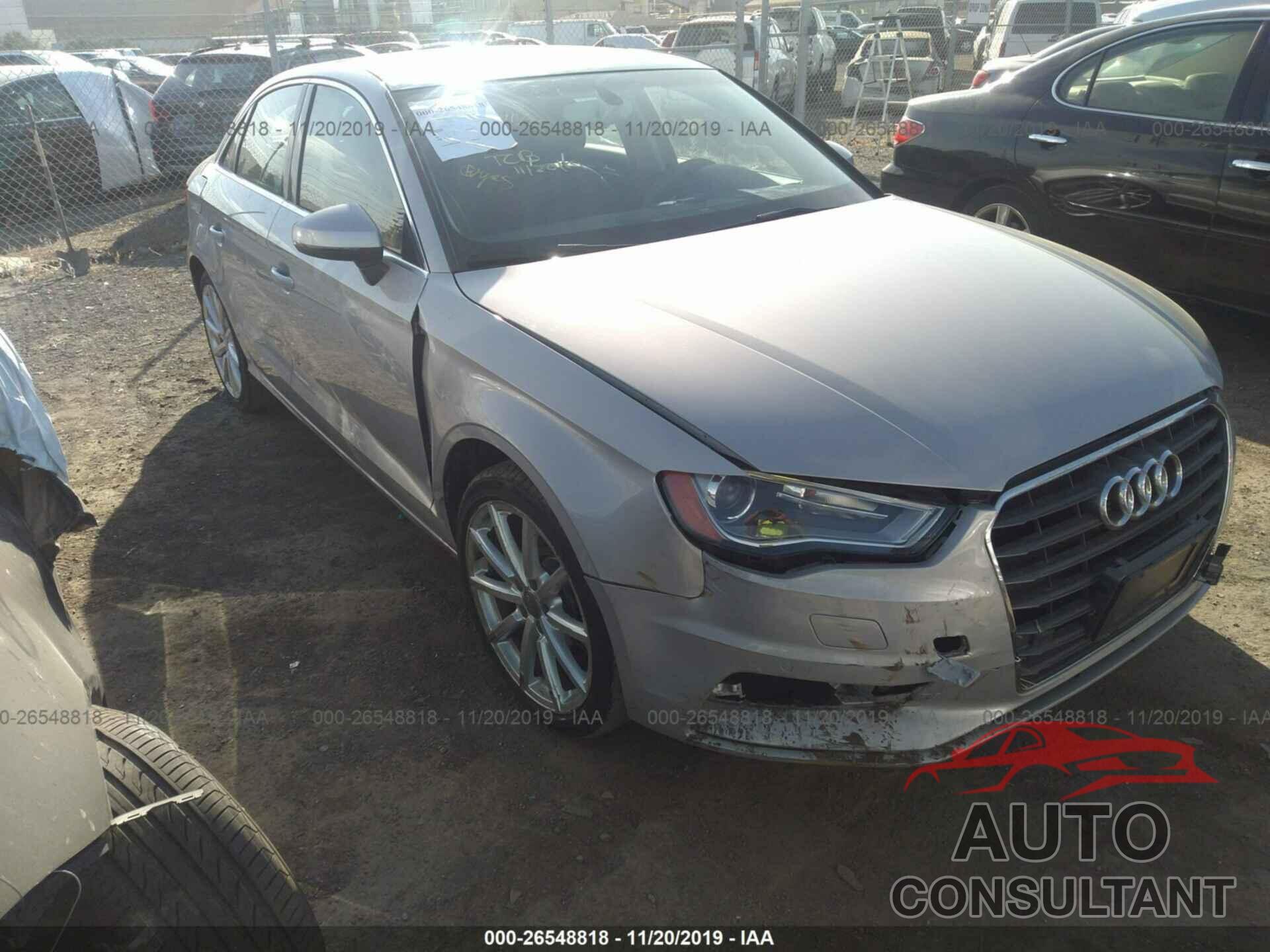 AUDI A3 2015 - WAUCCGFFXF1060652