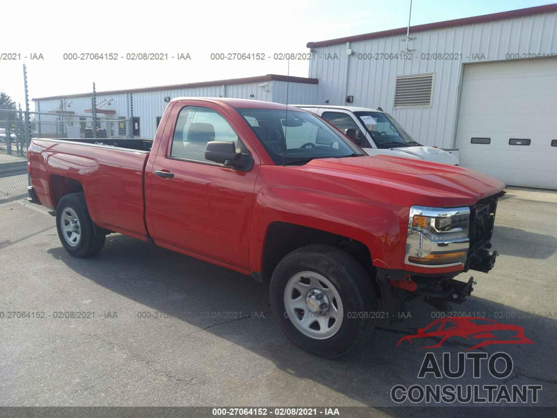 CHEVROLET SILVERADO 1500 2017 - 1GCNCNEHXHZ120274