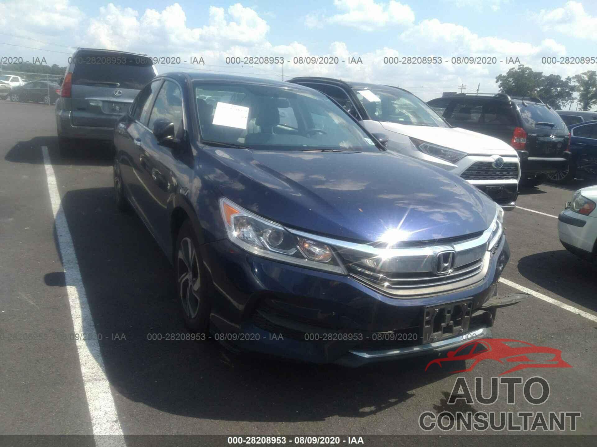 HONDA ACCORD SEDAN 2016 - 1HGCR2F39GA161968