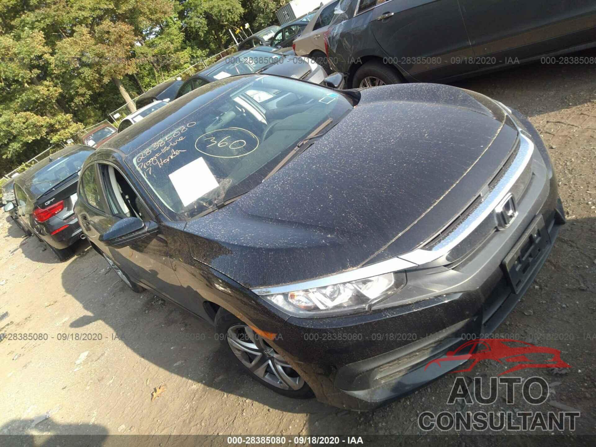 HONDA CIVIC SEDAN 2017 - 19XFC2F53HE212975