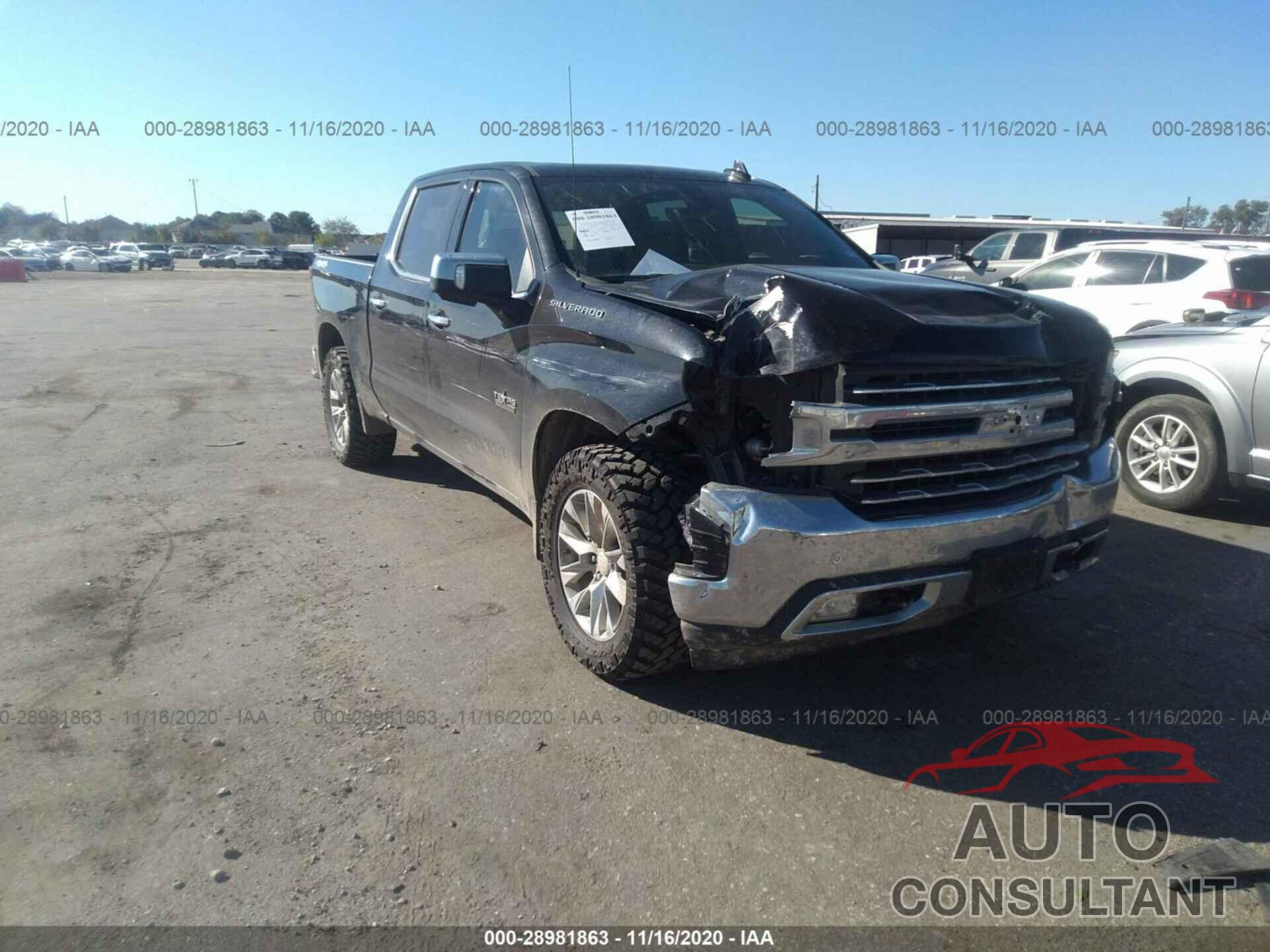 CHEVROLET SILVERADO 1500 2019 - 3GCUYGEL2KG241367