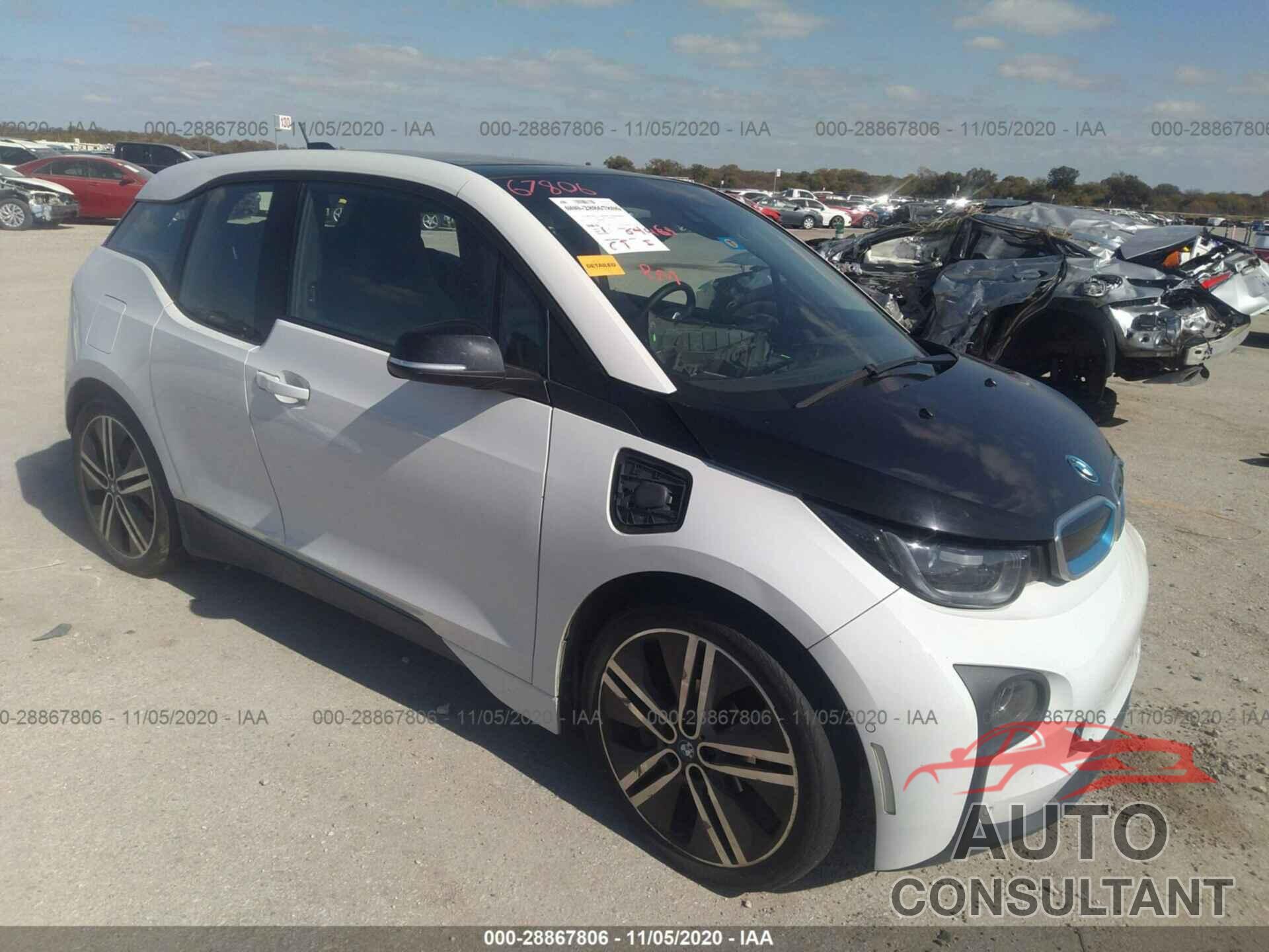 BMW I3 2017 - WBY1Z8C58HV551001