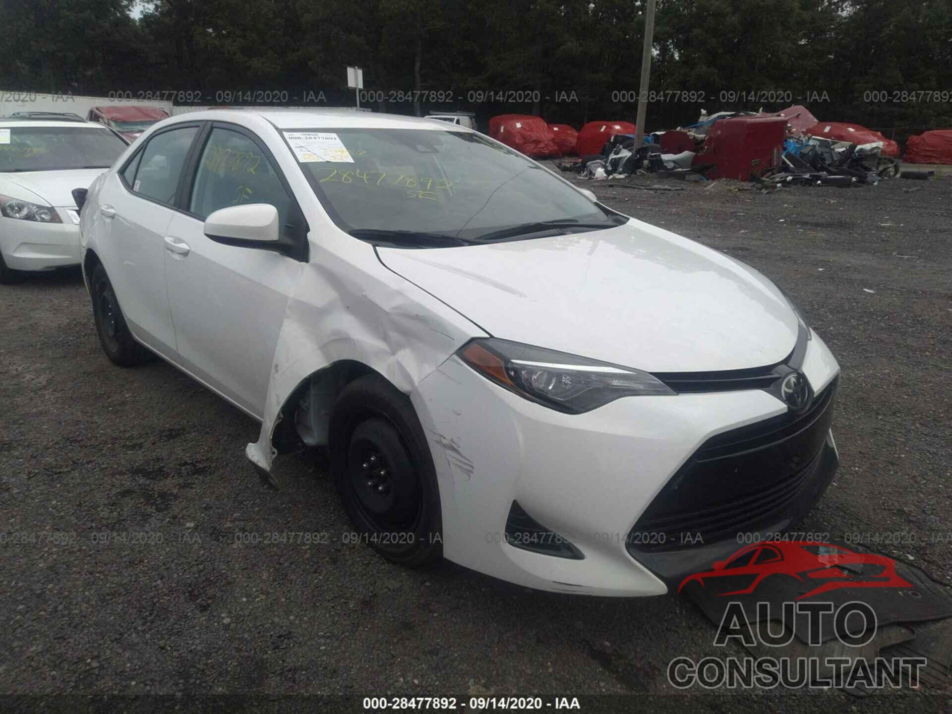 TOYOTA COROLLA 2018 - 2T1BURHE0JC969368