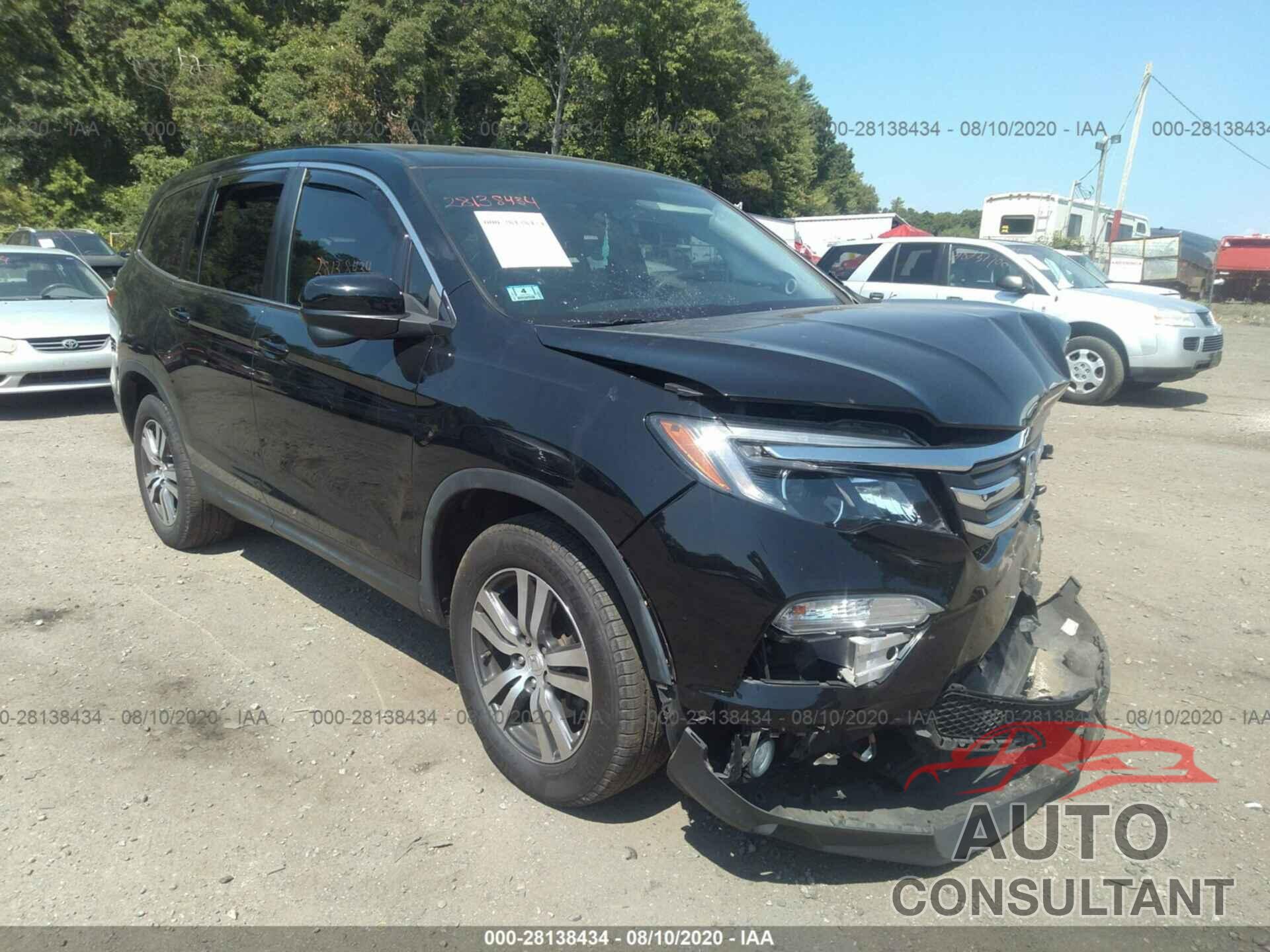 HONDA PILOT 2016 - 5FNYF6H37GB083280