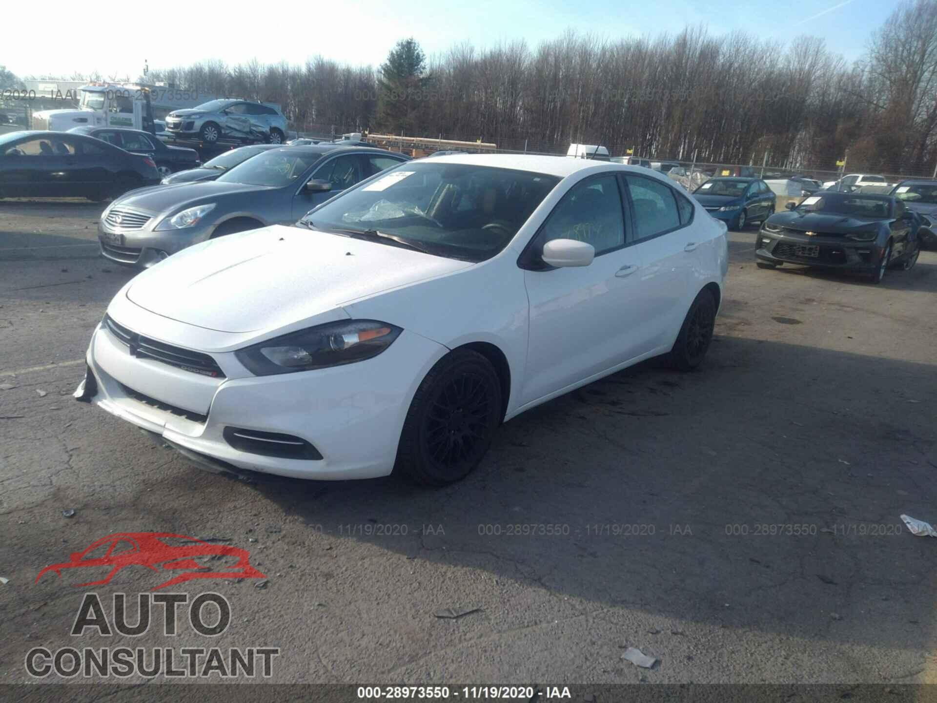 DODGE DART 2016 - 1C3CDFBB7GD750988