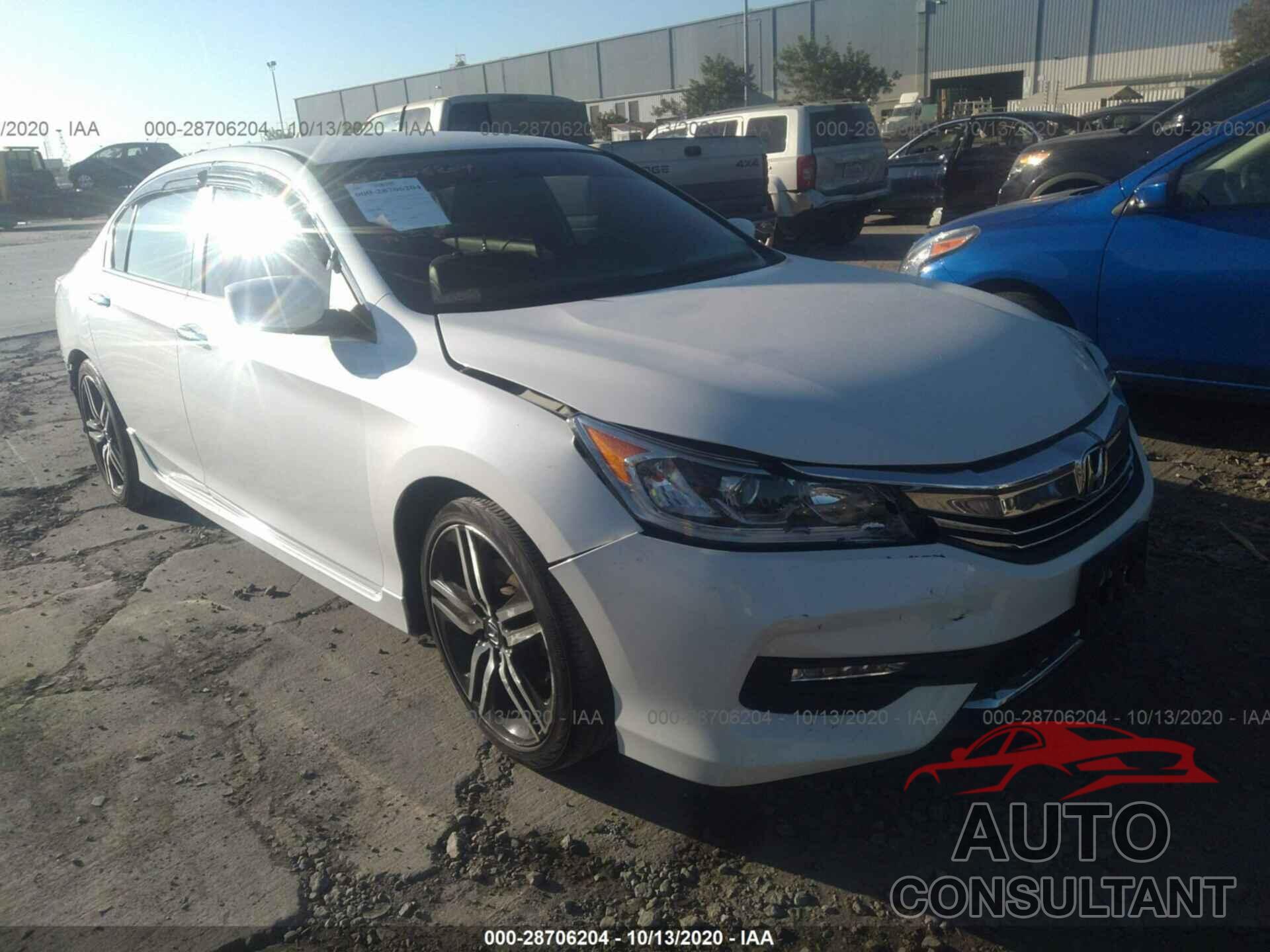 HONDA ACCORD SEDAN 2016 - 1HGCR2F50GA174769