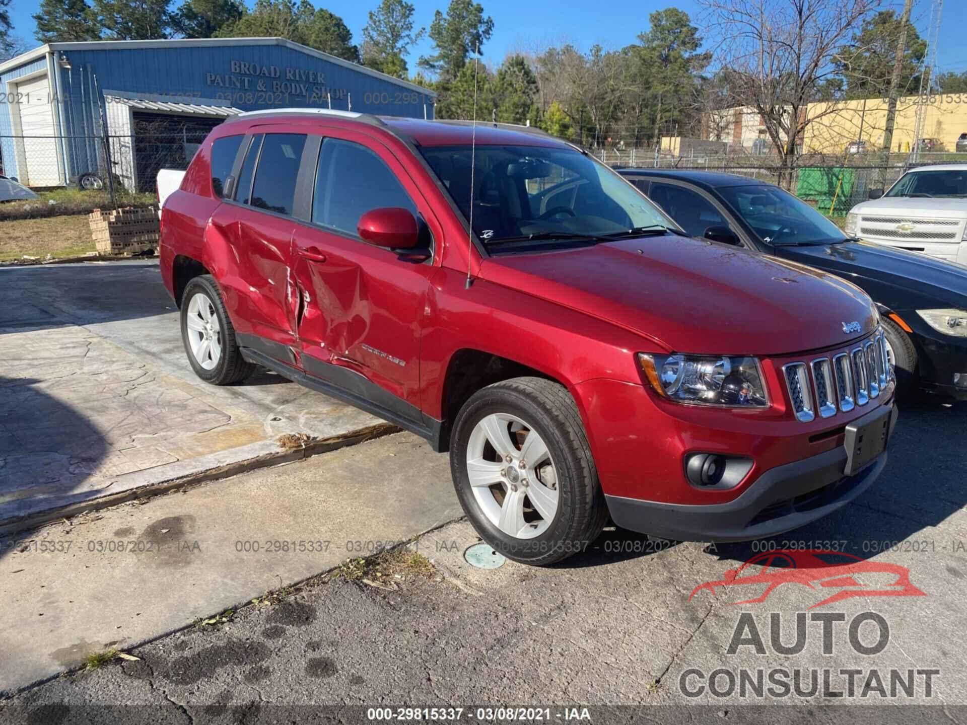 JEEP COMPASS 2017 - 1C4NJDEB9HD176005