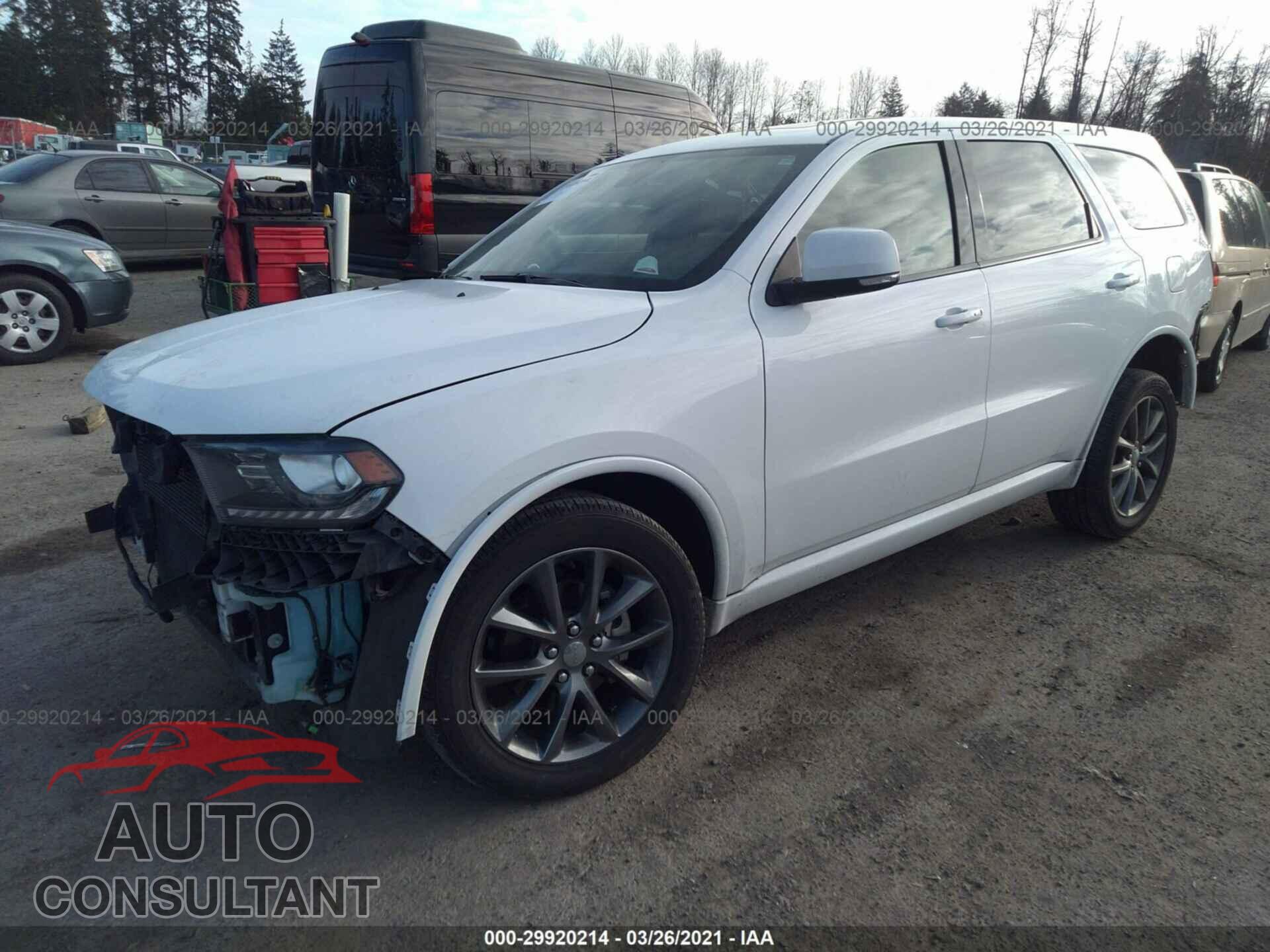 DODGE DURANGO 2018 - 1C4RDJDG1JC451950