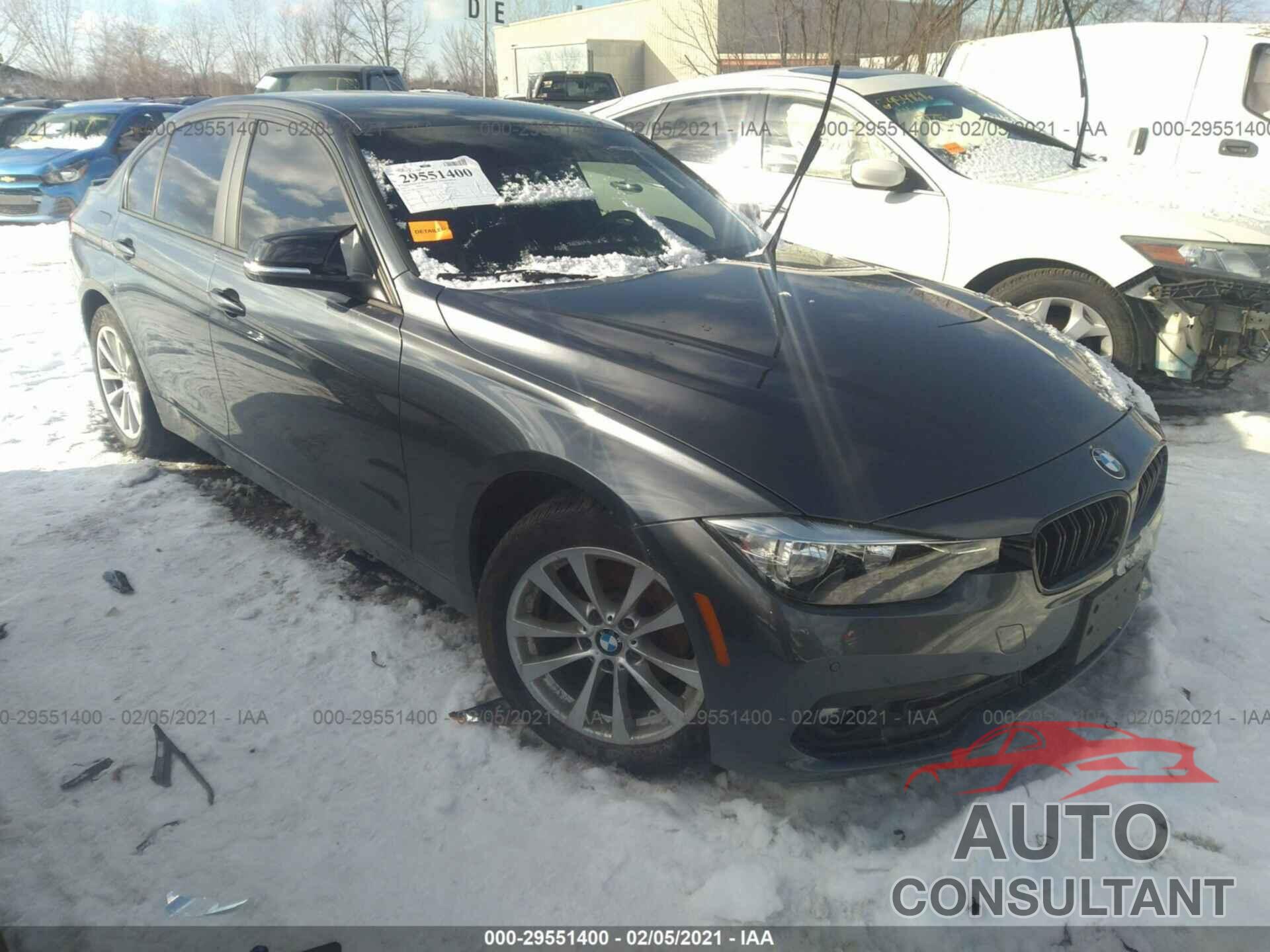 BMW 3 SERIES 2016 - WBA8E5G57GNT41893