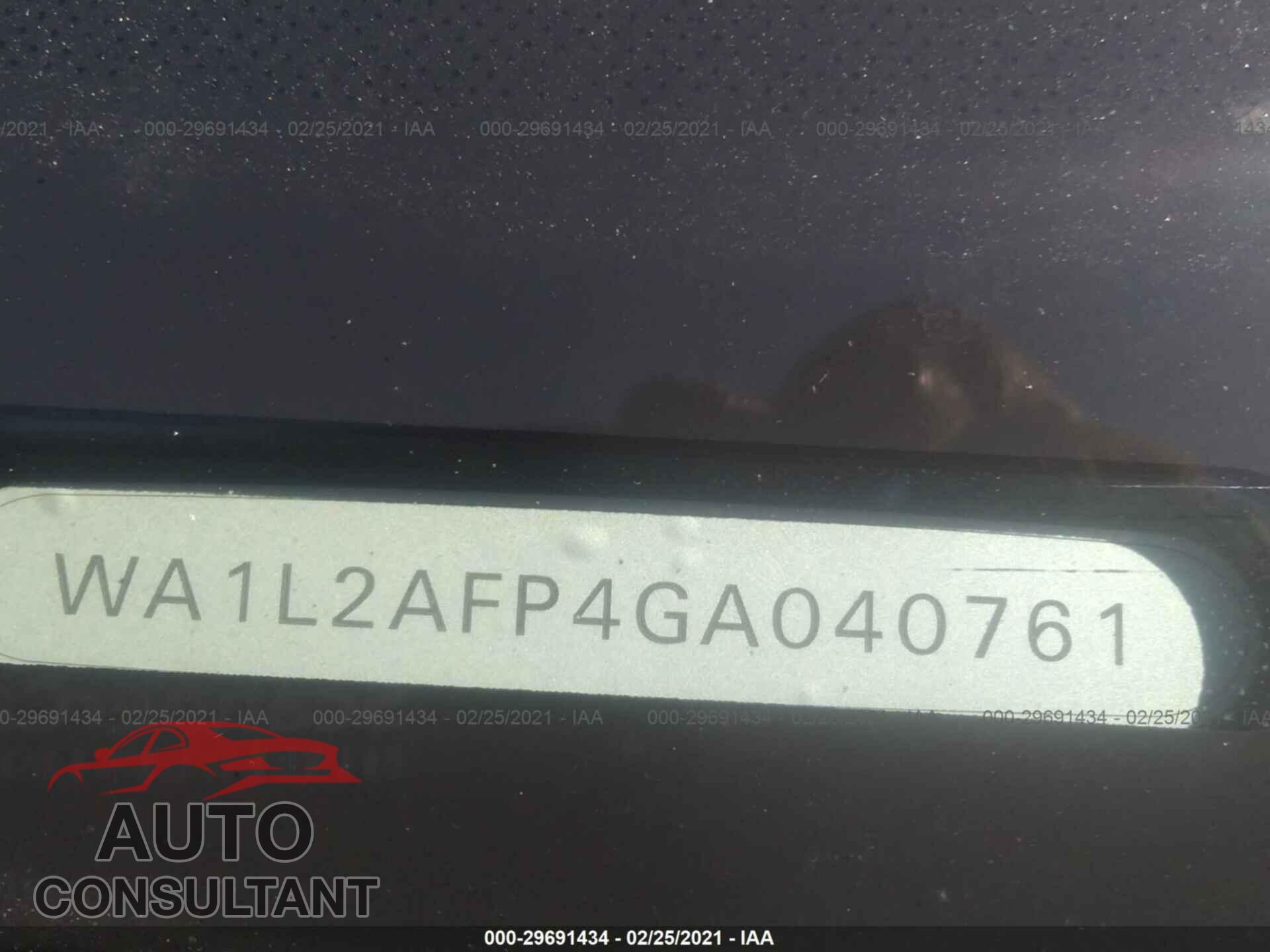 AUDI Q5 2016 - WA1L2AFP4GA040761