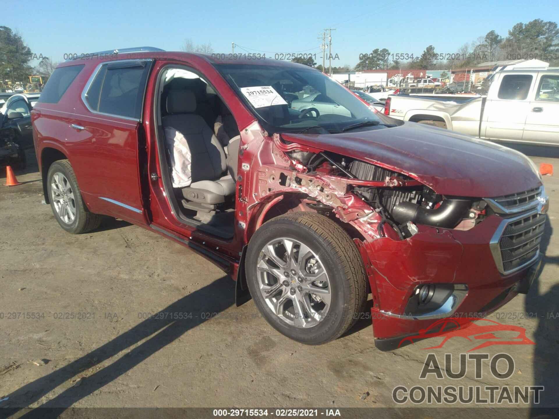 CHEVROLET TRAVERSE 2021 - 1GNEVKKWXMJ129536