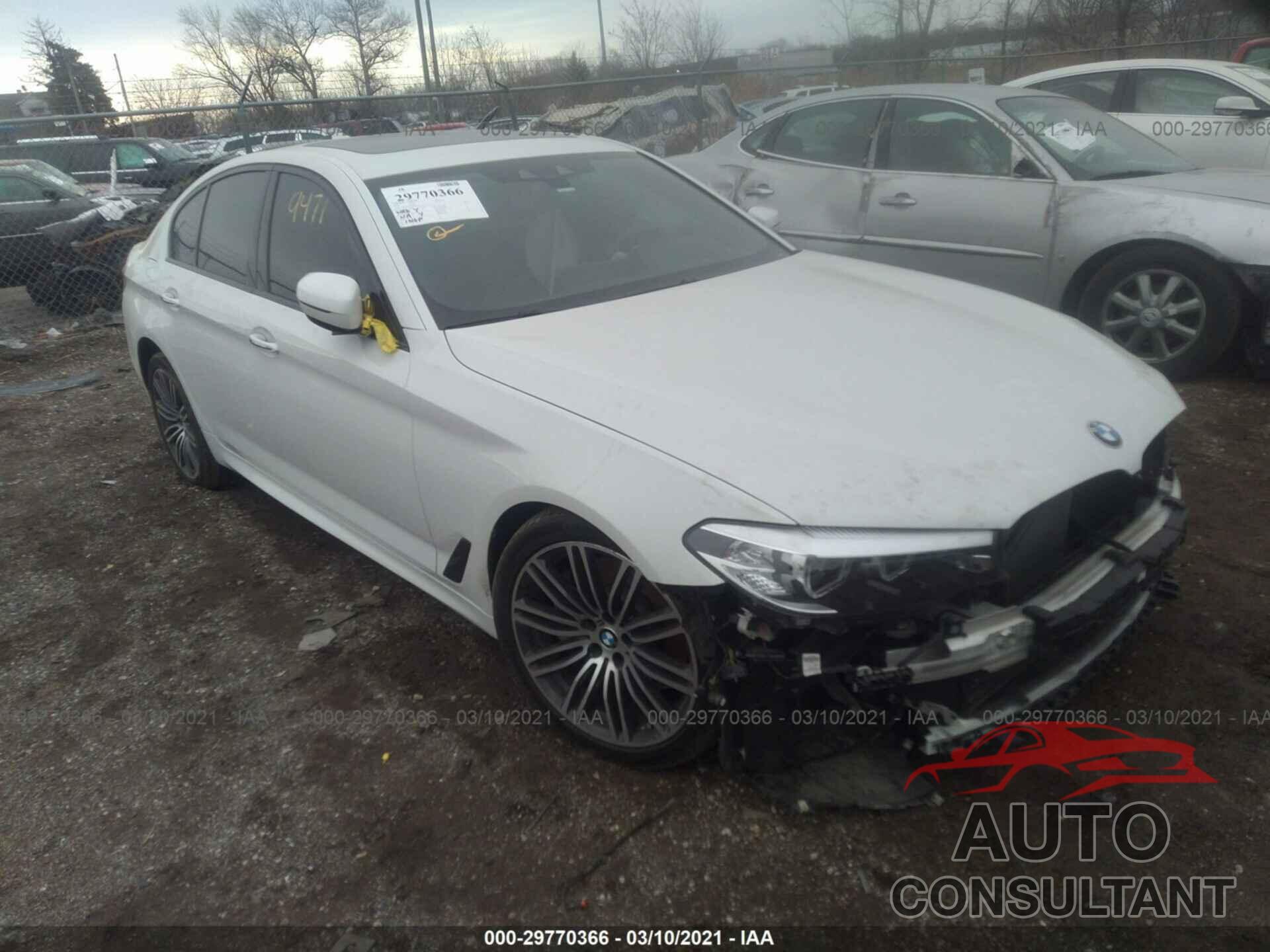 BMW 5 SERIES 2018 - WBAJA7C54JG909317