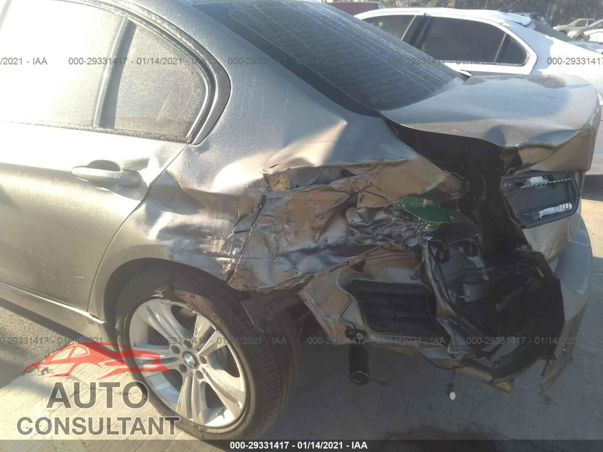 BMW 3 SERIES 2016 - WBA8E9G56GNU27669