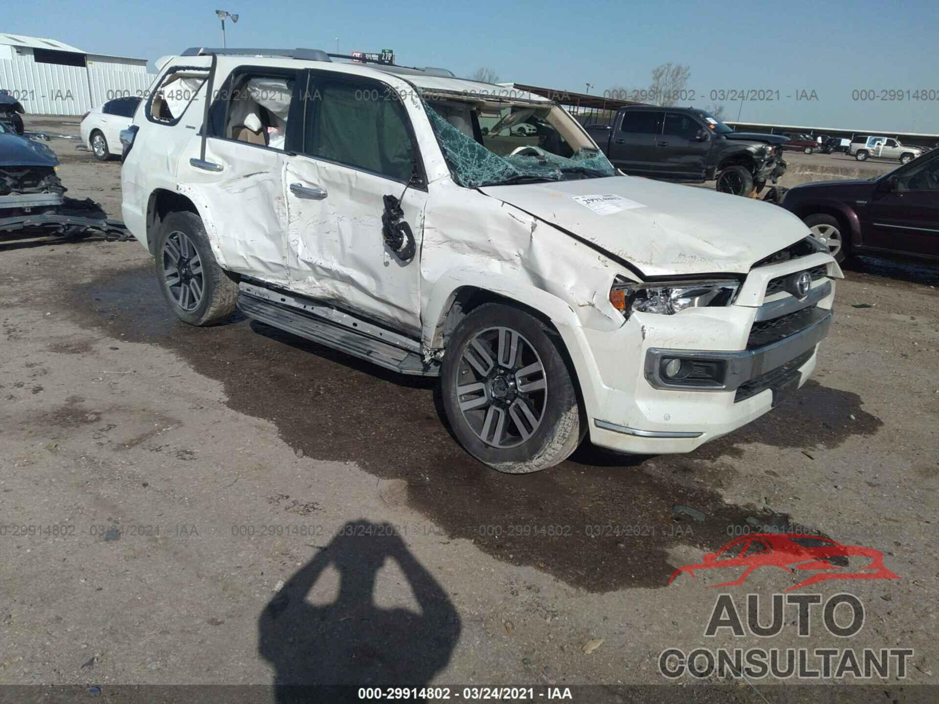 TOYOTA 4RUNNER 2016 - JTEZU5JR4G5142849