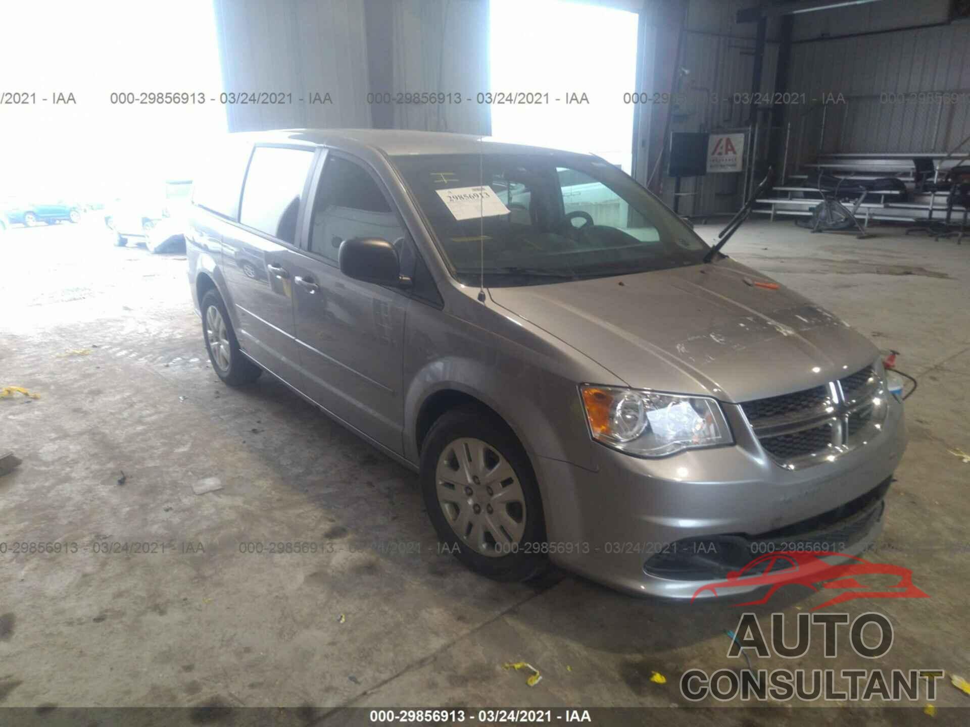 DODGE GRAND CARAVAN 2017 - 2C4RDGBG1HR826629