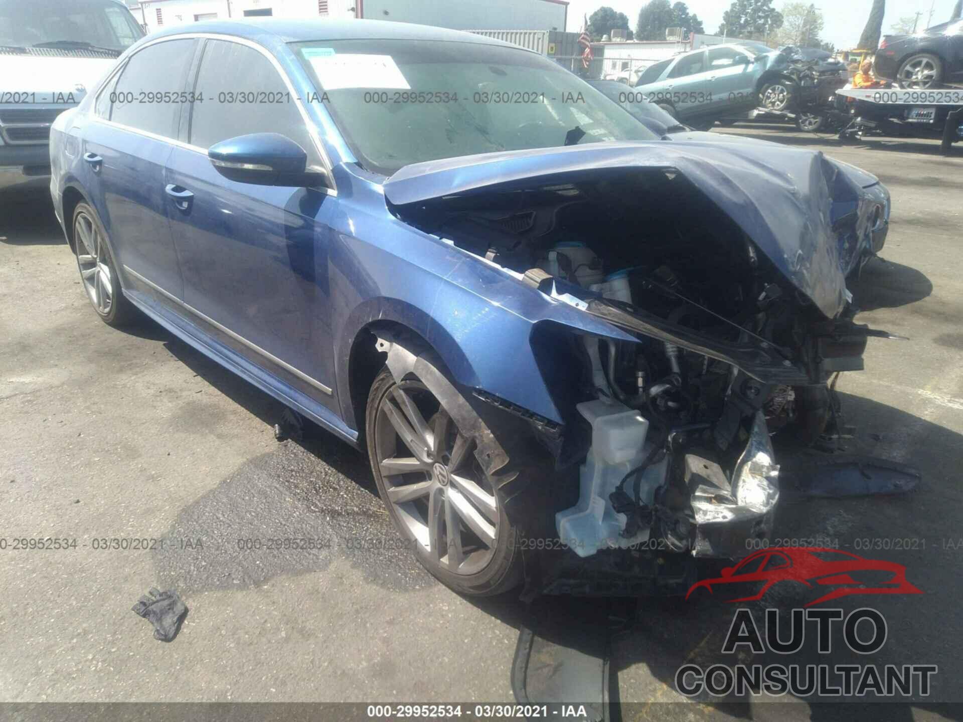 VOLKSWAGEN PASSAT 2016 - 1VWAT7A34GC057465