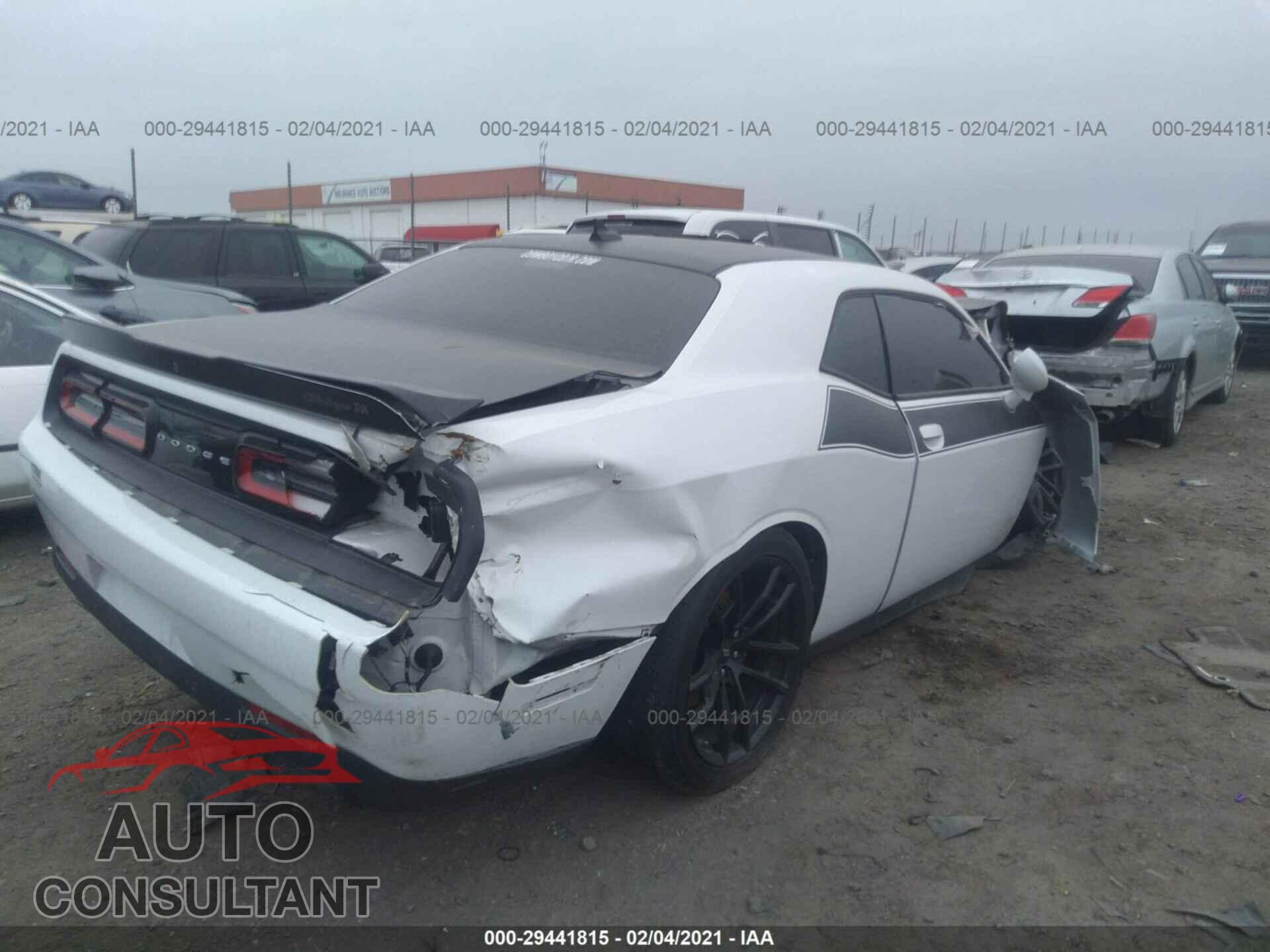 DODGE CHALLENGER 2017 - 2C3CDZFJ4HH592455