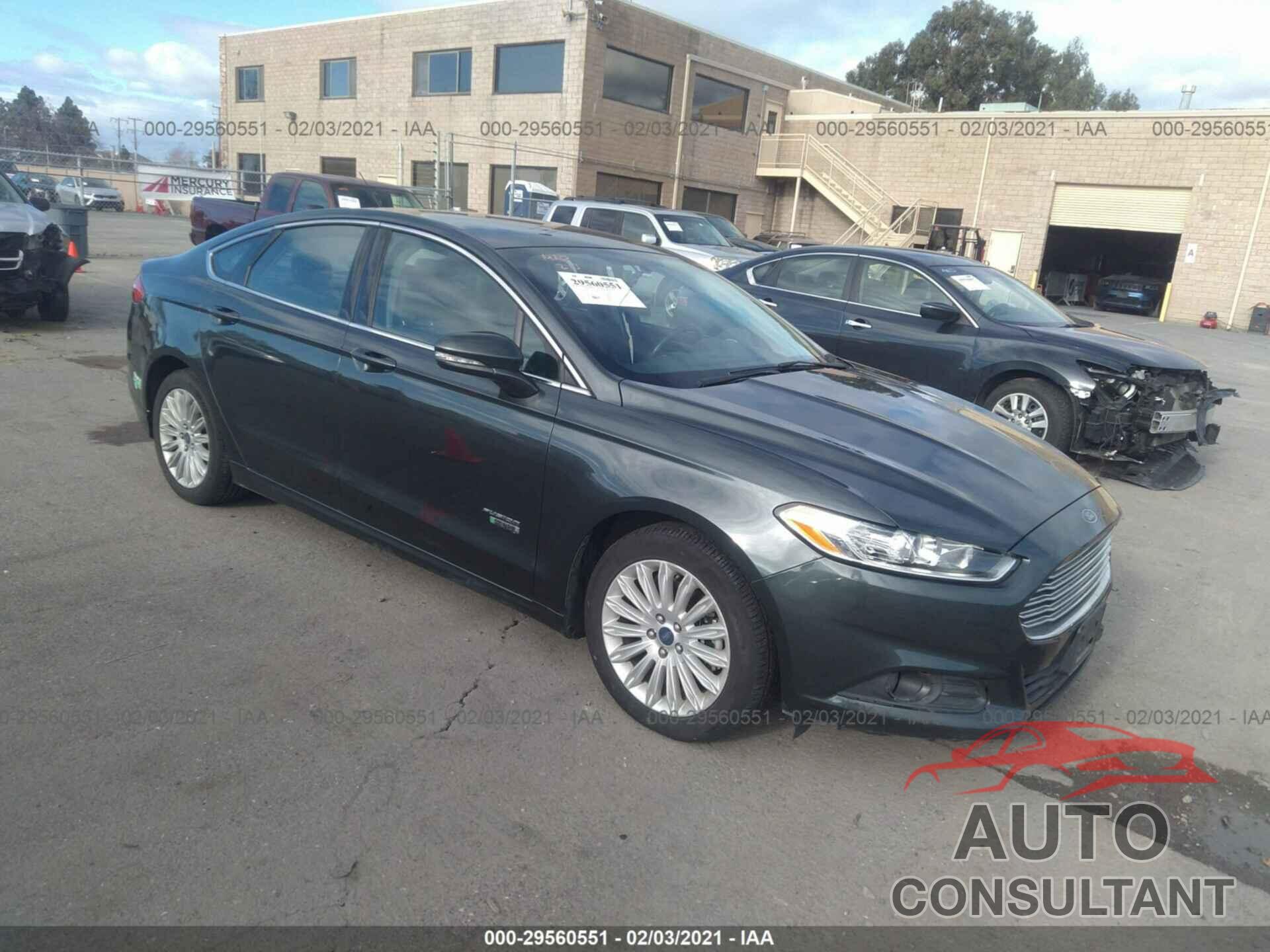 FORD FUSION ENERGI 2016 - 3FA6P0PU6GR187551