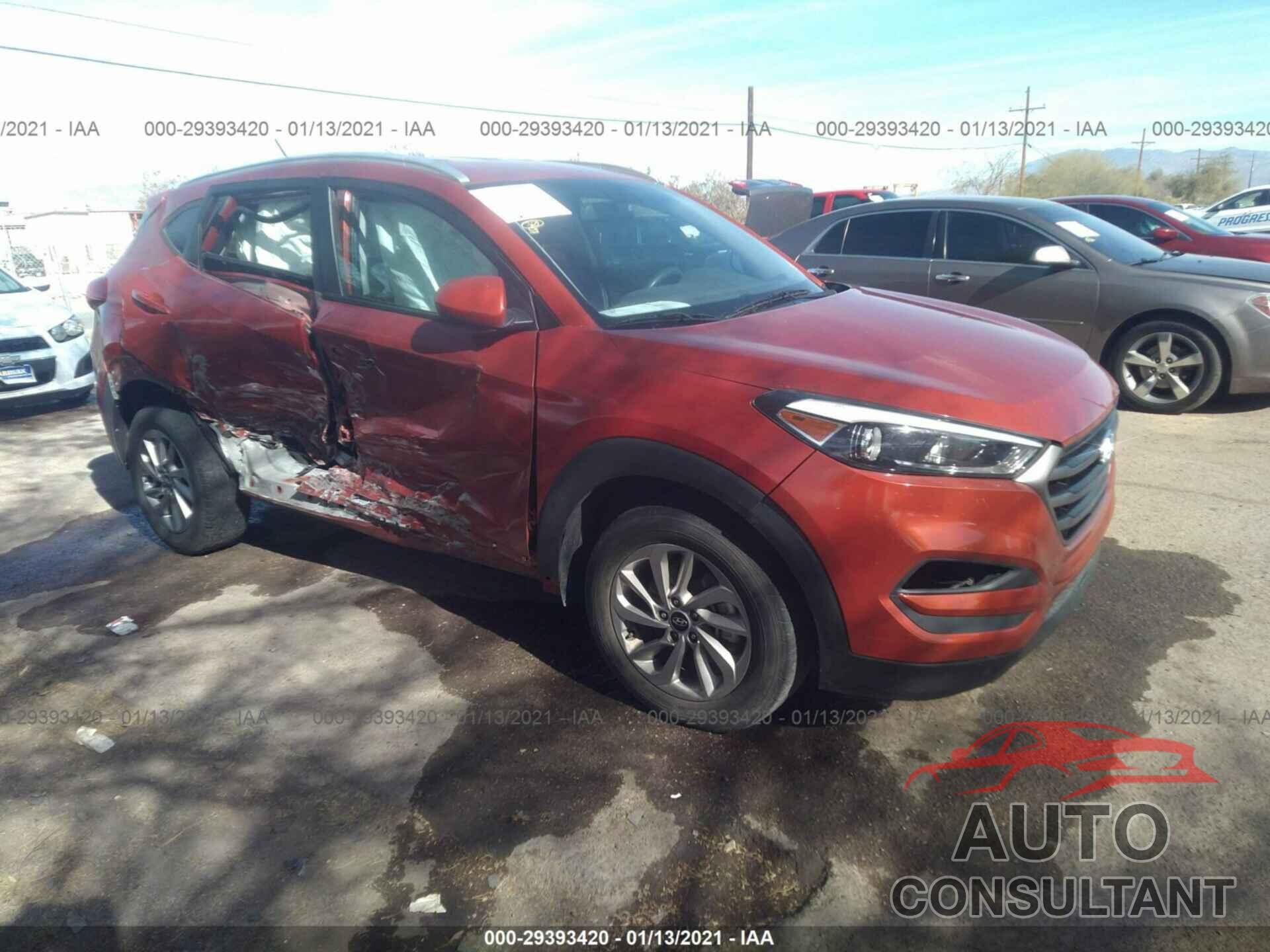 HYUNDAI TUCSON 2016 - KM8J33A43GU119724