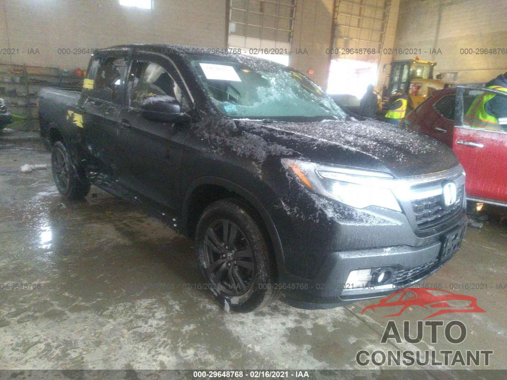 HONDA RIDGELINE 2017 - 5FPYK3F15HB012065