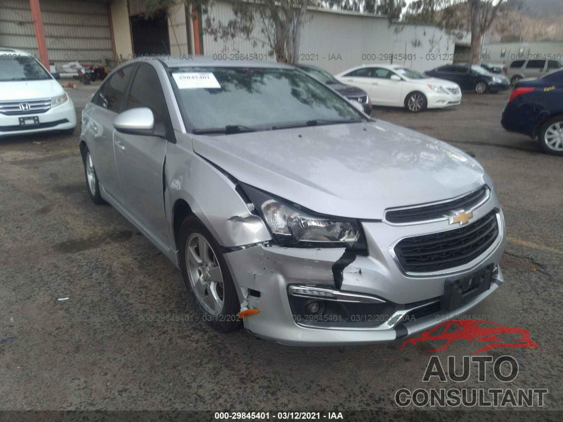 CHEVROLET CRUZE LIMITED 2016 - 1G1PE5SB6G7112744