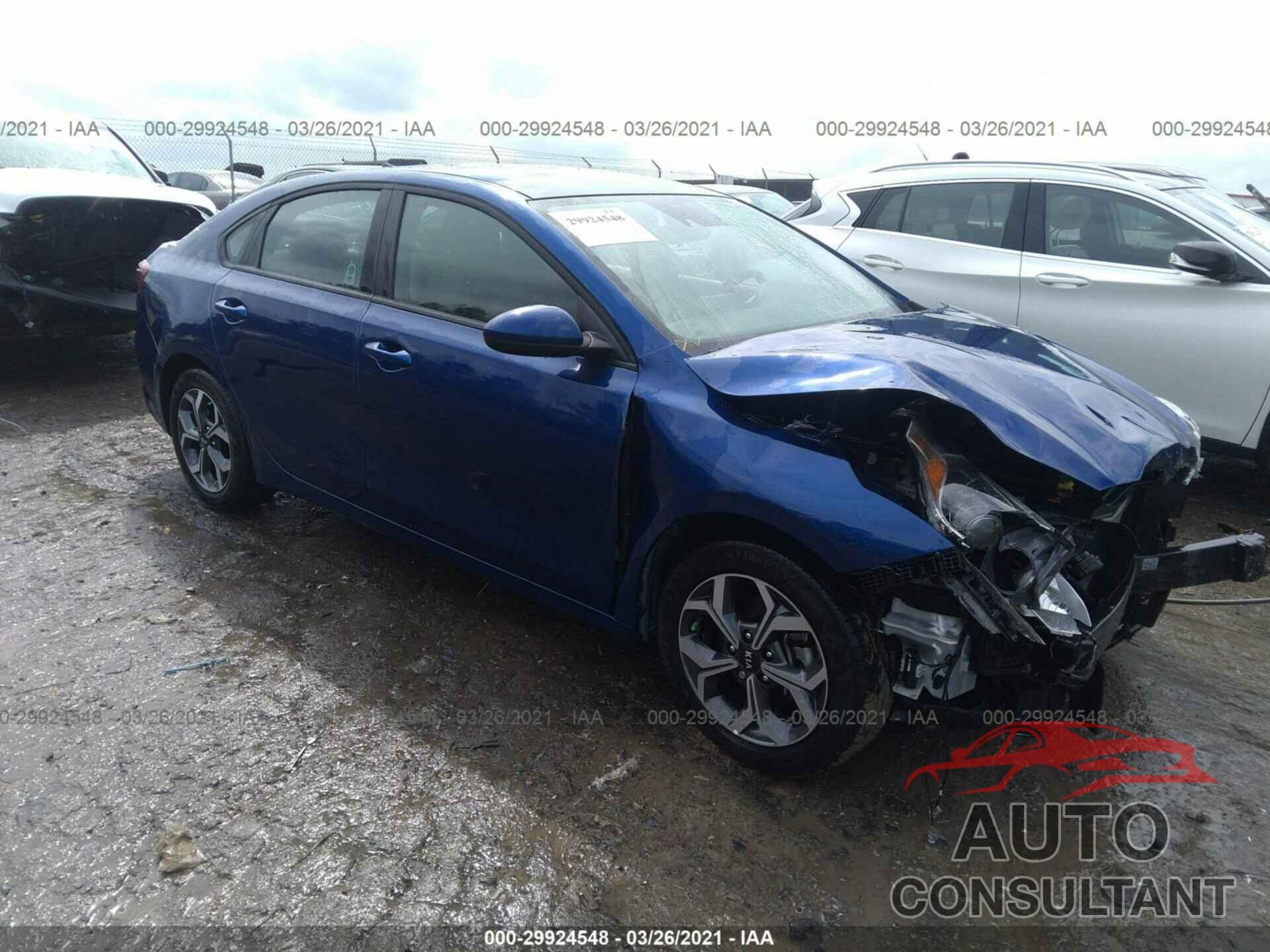 KIA FORTE 2020 - 3KPF24AD8LE231446