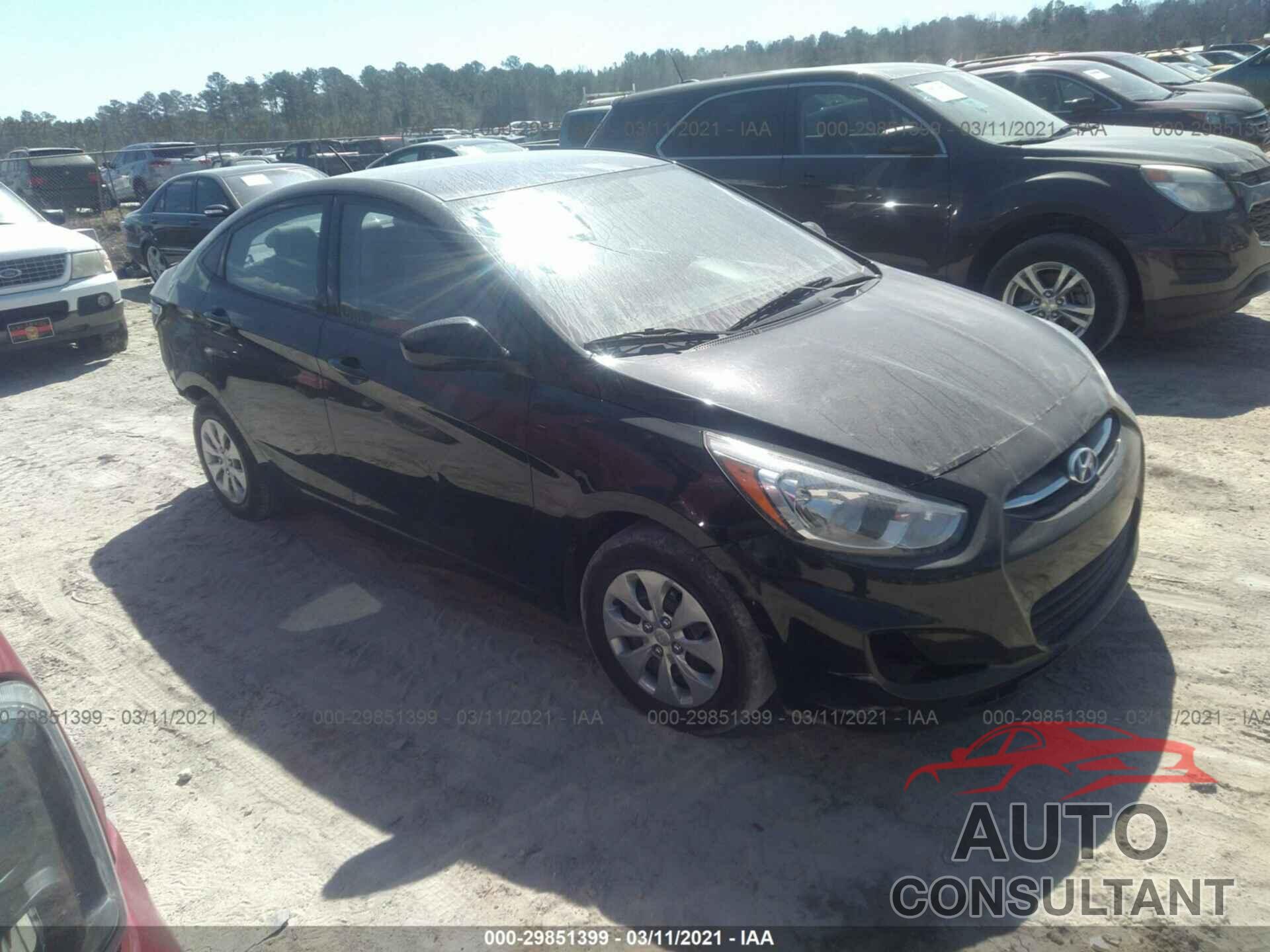 HYUNDAI ACCENT 2016 - KMHCT4AE1GU106073
