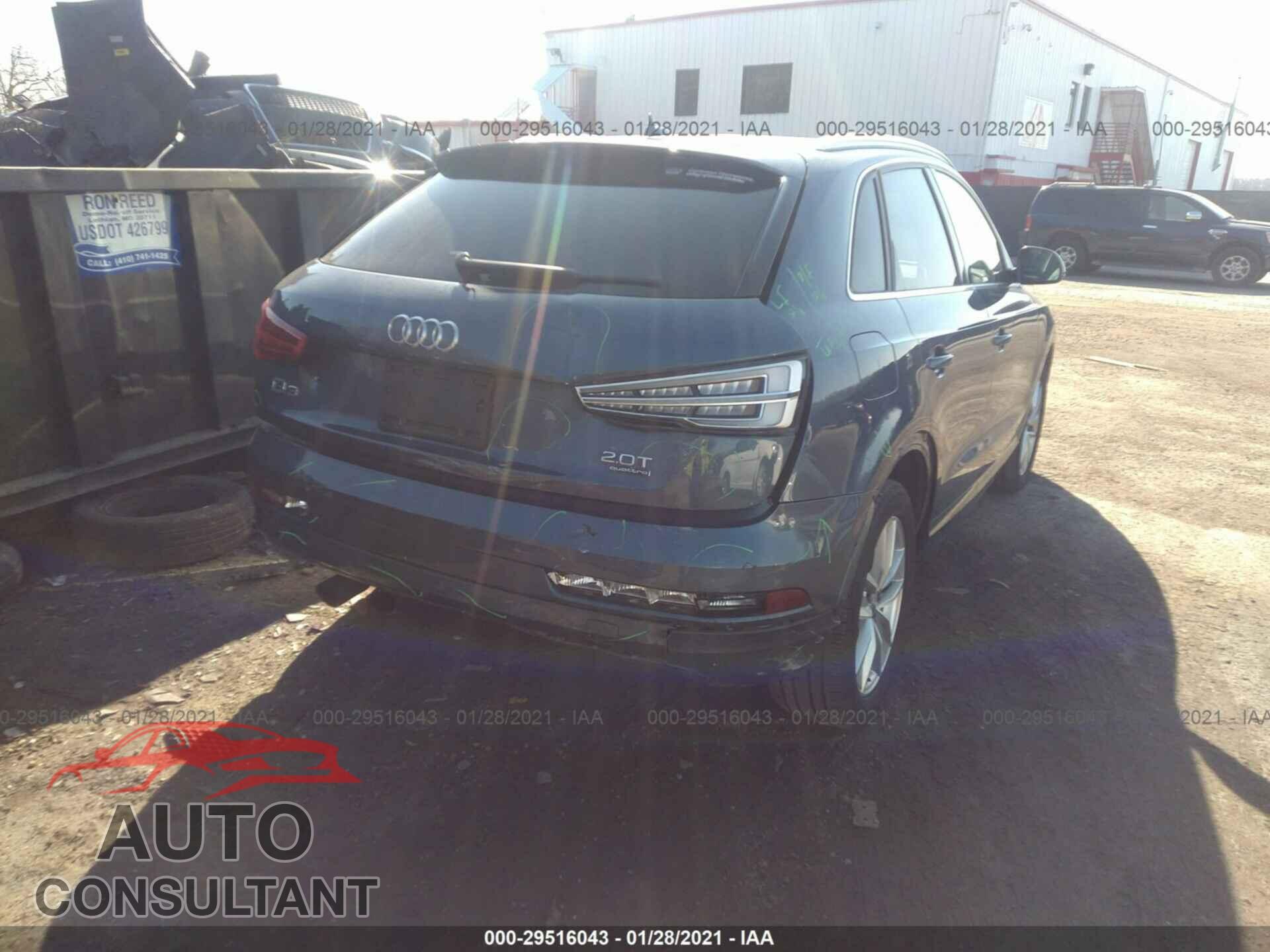 AUDI Q3 2016 - WA1EFCFS2GR013931