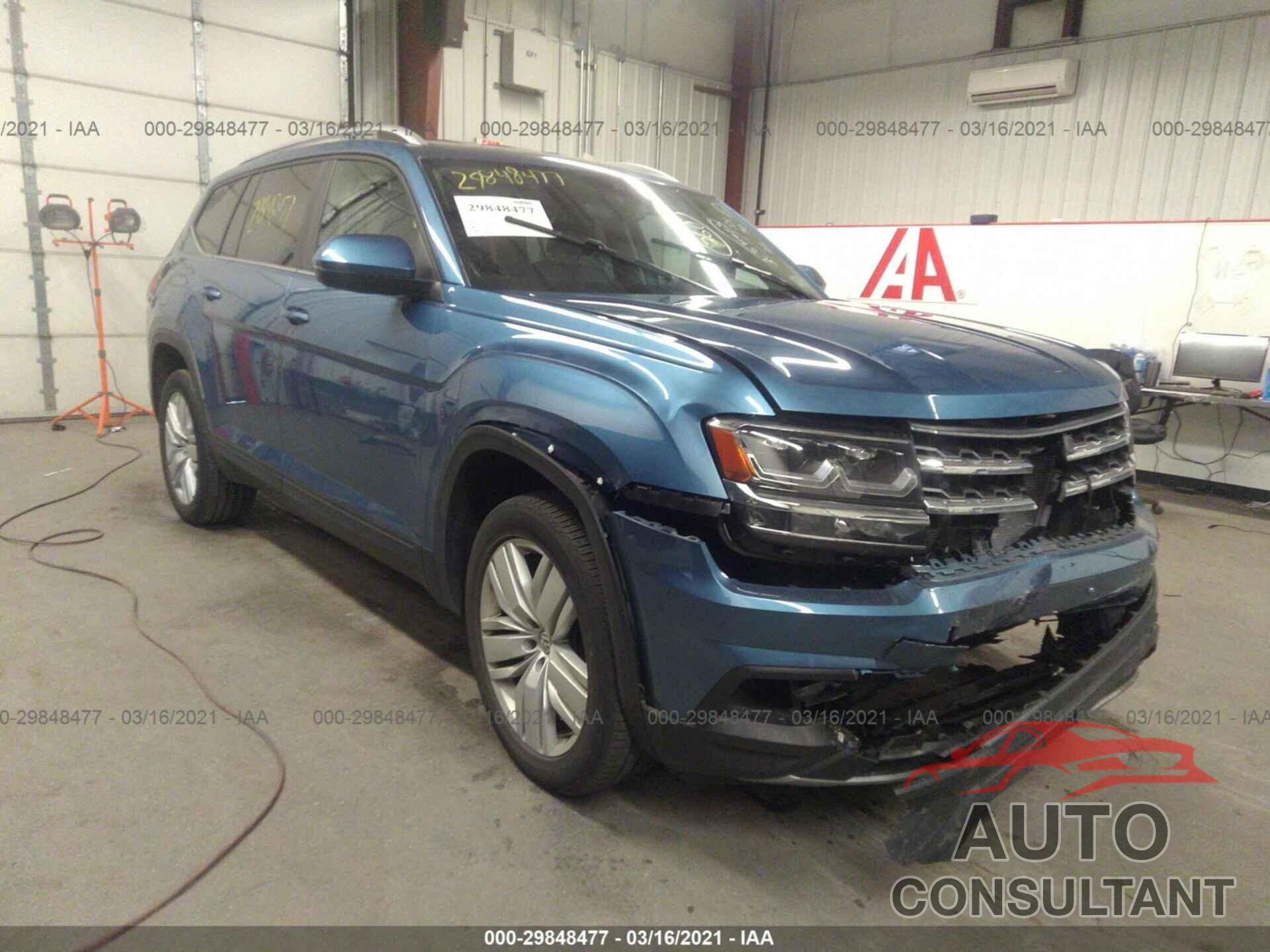 VOLKSWAGEN ATLAS 2019 - 1V2UR2CA6KC537365