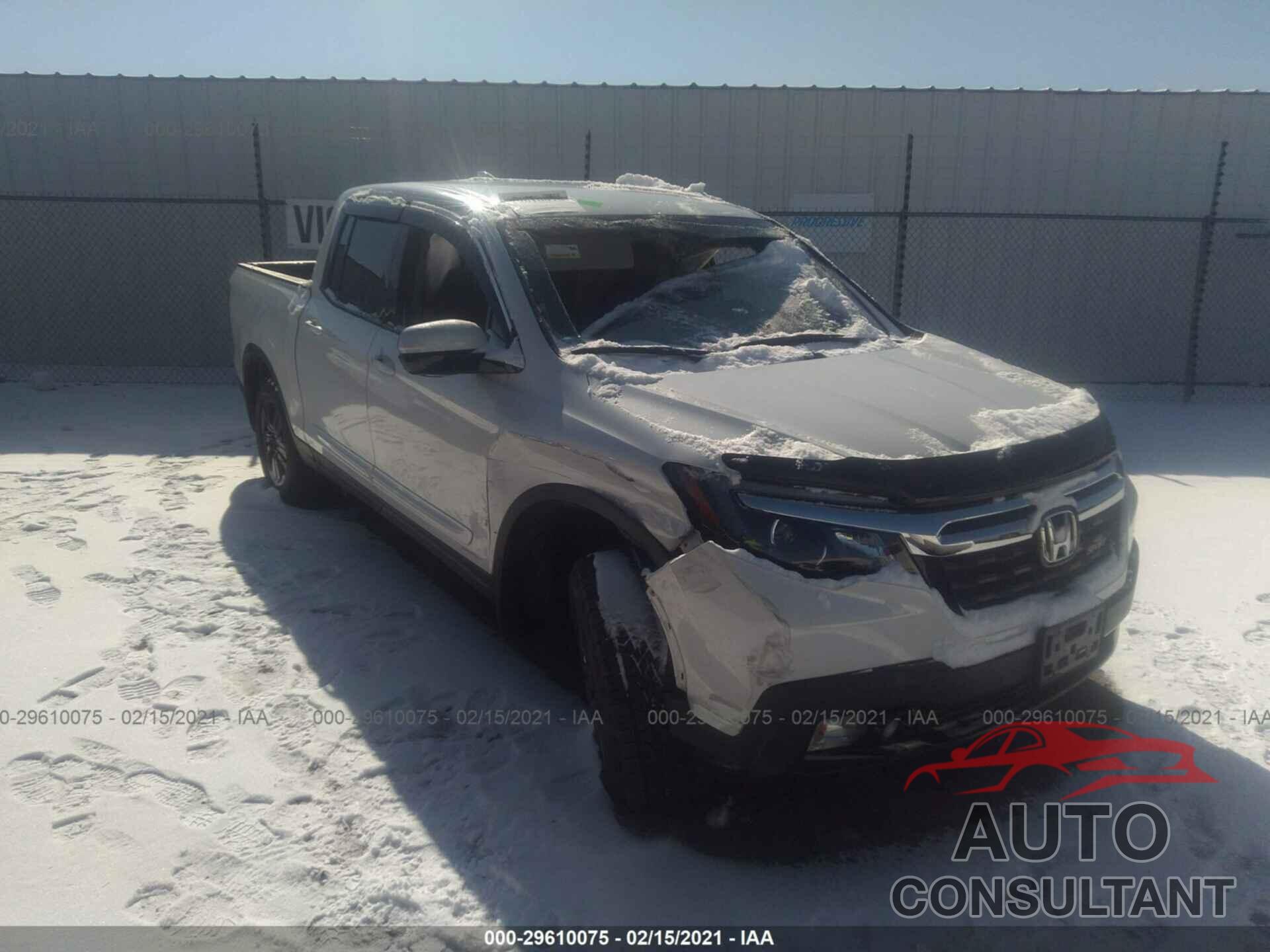 HONDA RIDGELINE 2019 - 5FPYK3F12KB046987