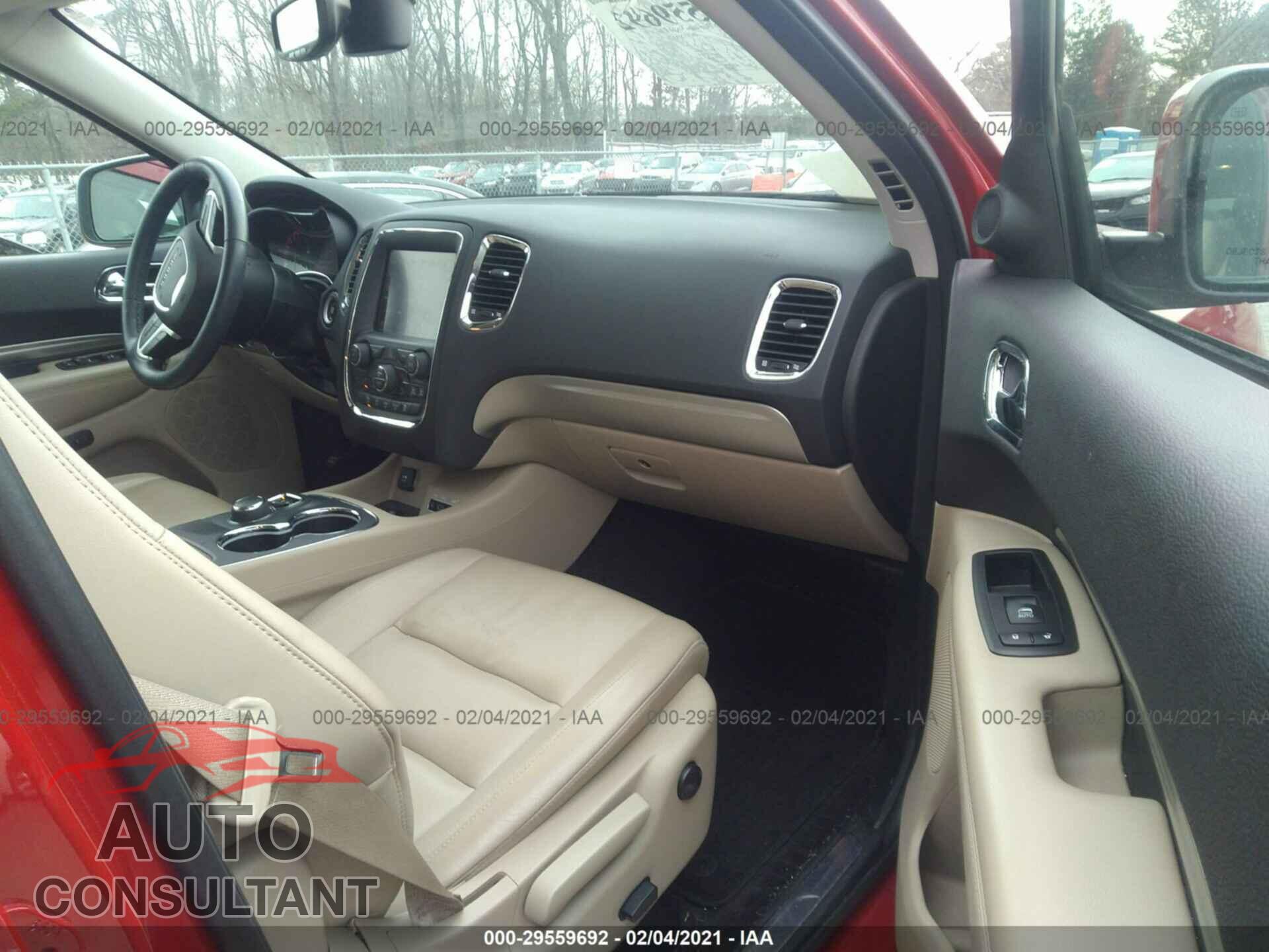 DODGE DURANGO 2017 - 1C4RDHDG3HC774223