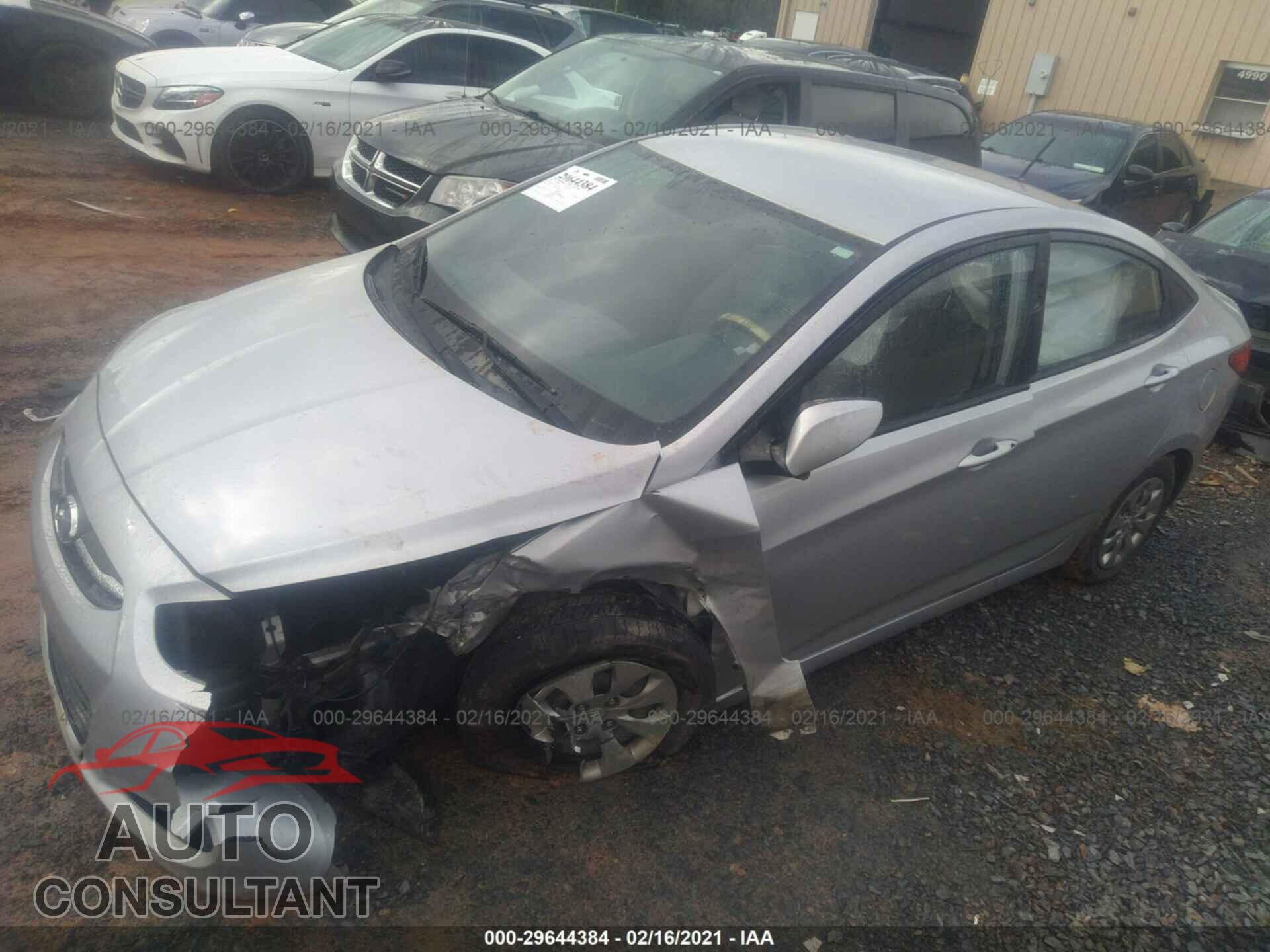 HYUNDAI ACCENT 2016 - KMHCT4AE2GU015622