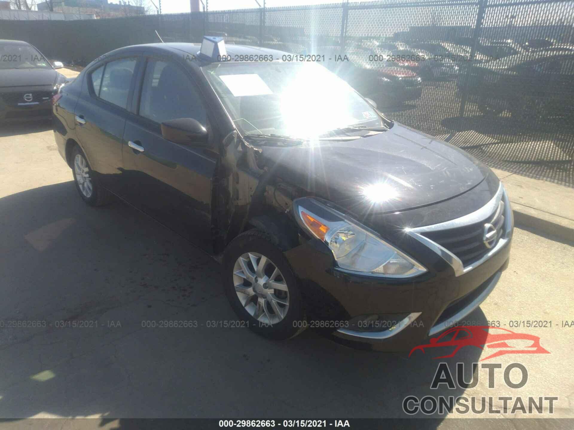 NISSAN VERSA 2016 - 3N1CN7AP3GL904427