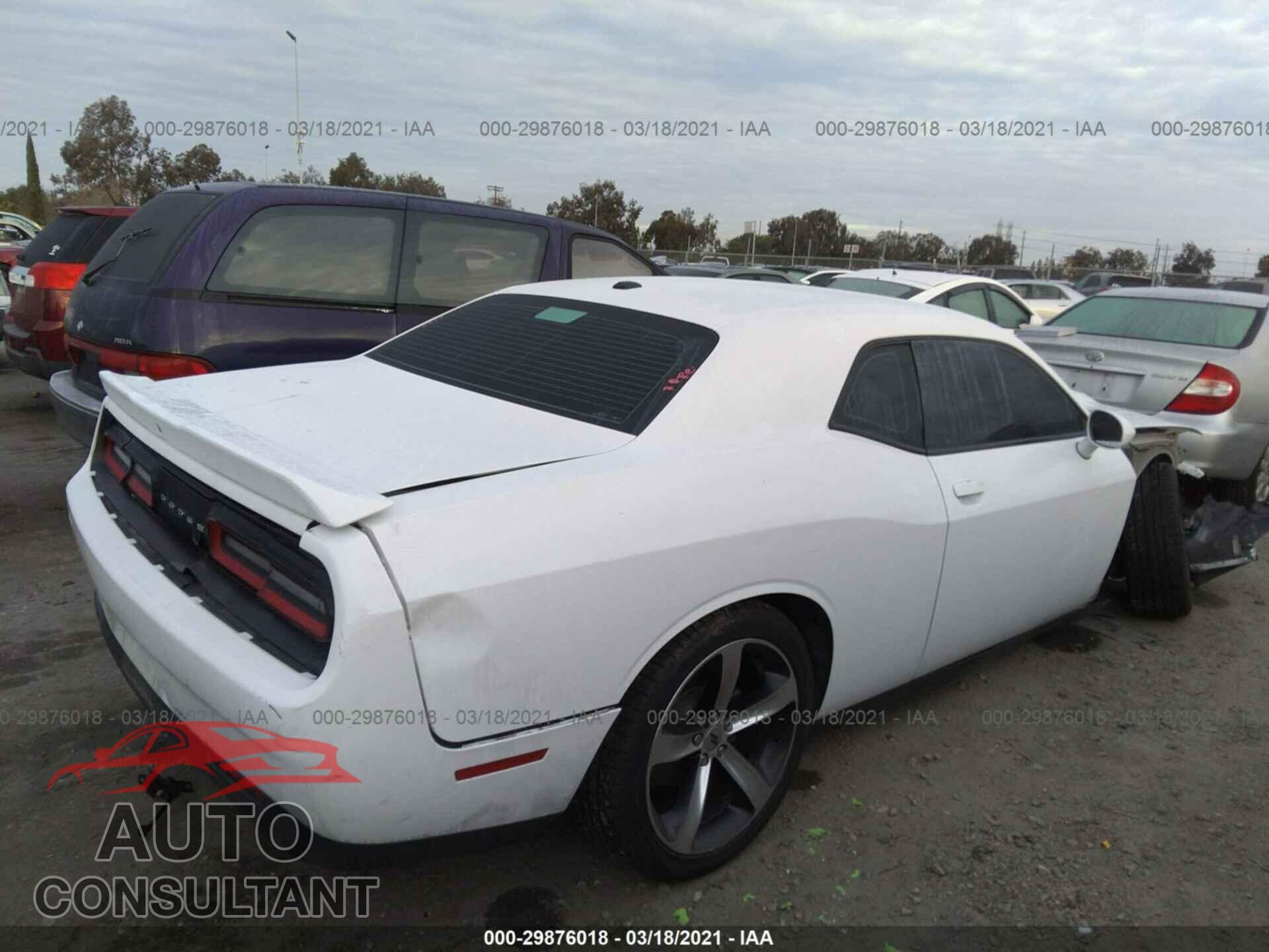 DODGE CHALLENGER 2019 - 2C3CDZBT6KH660446