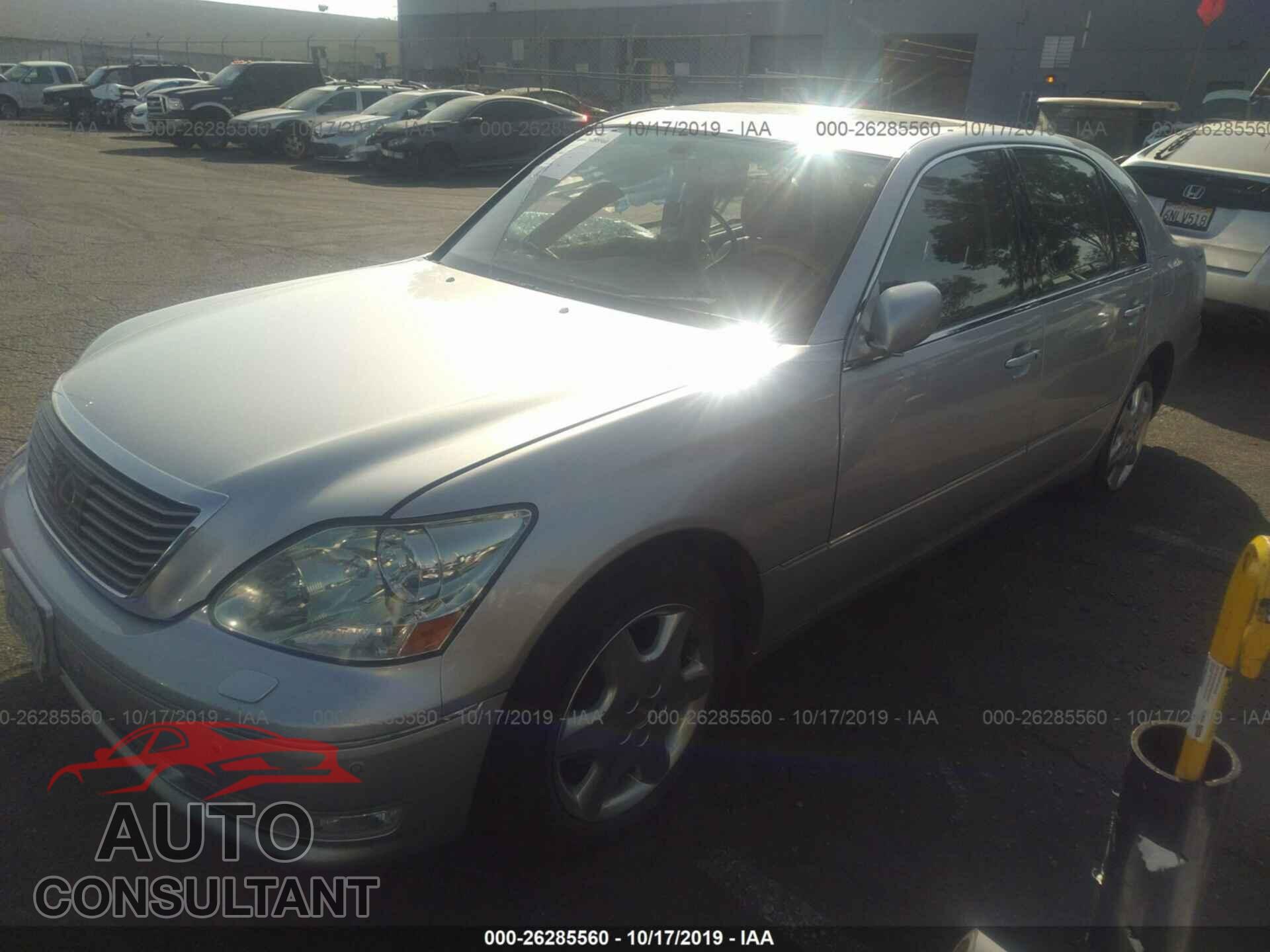 LEXUS LS 2005 - JTHBN36F355007945