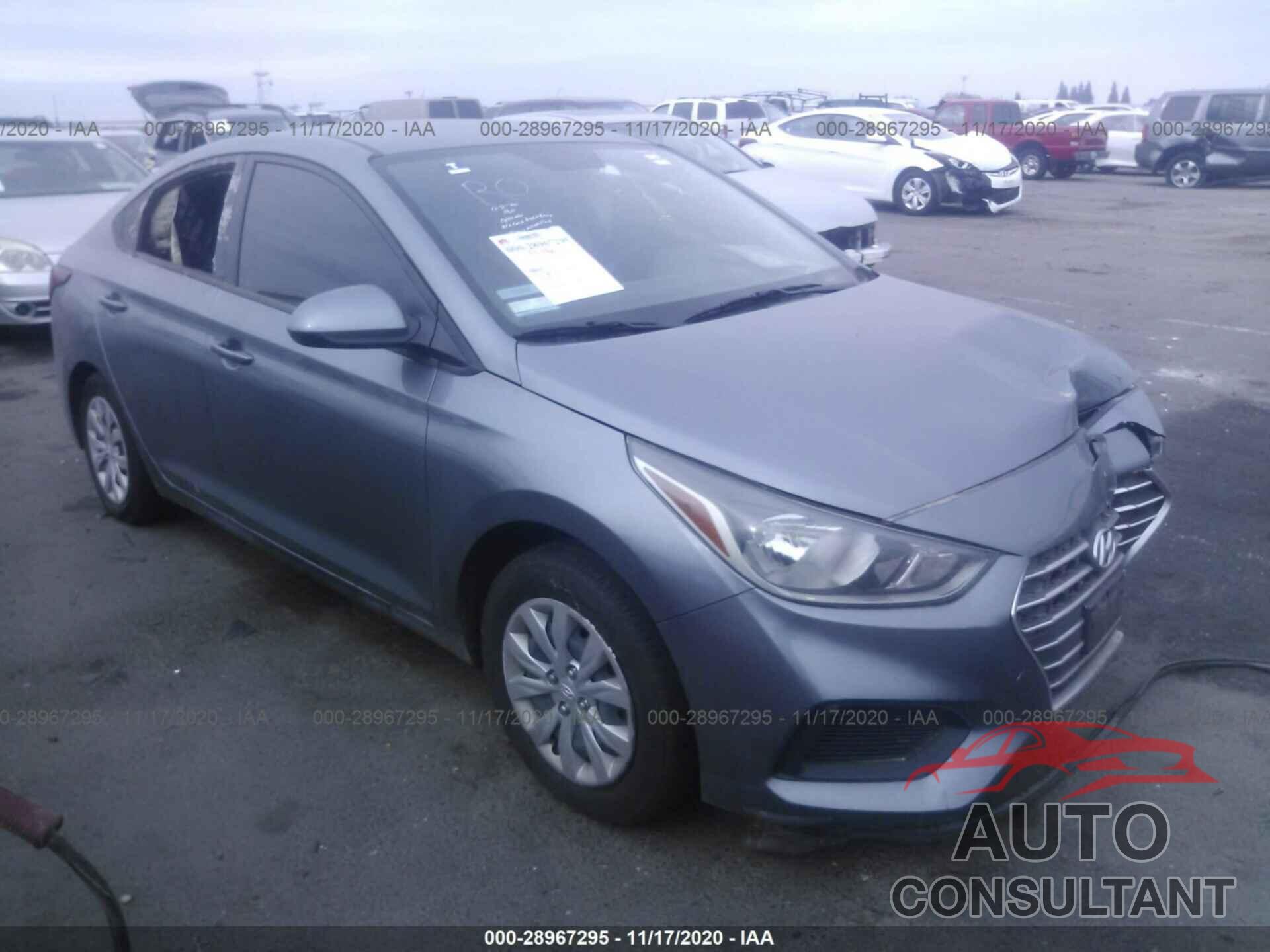 HYUNDAI ACCENT 2019 - 3KPC24A39KE071621