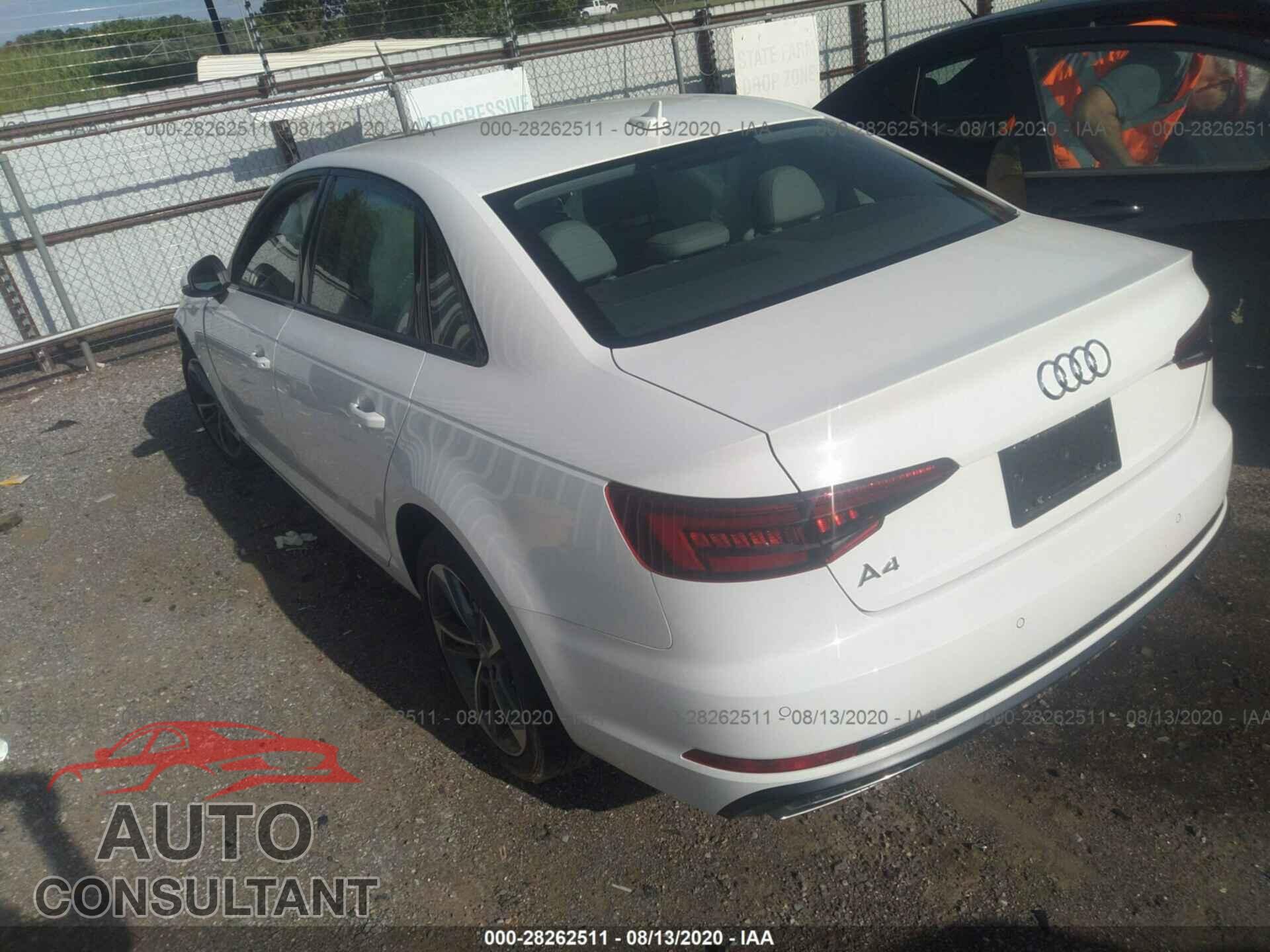 AUDI A4 2019 - WAUGMAF49KN020687