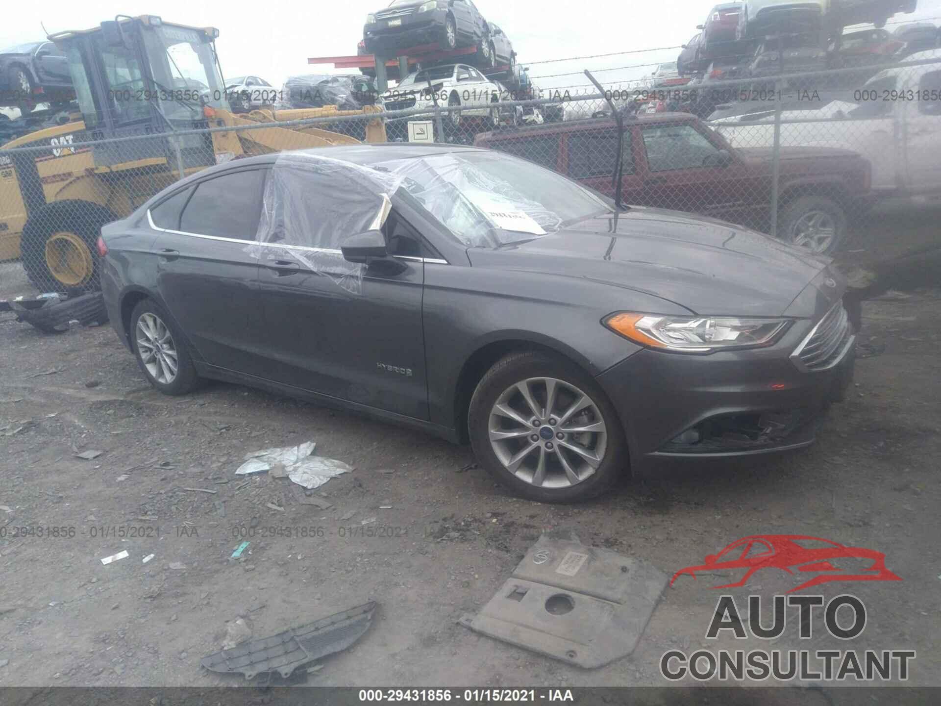 FORD FUSION 2017 - 3FA6P0UU2HR118278