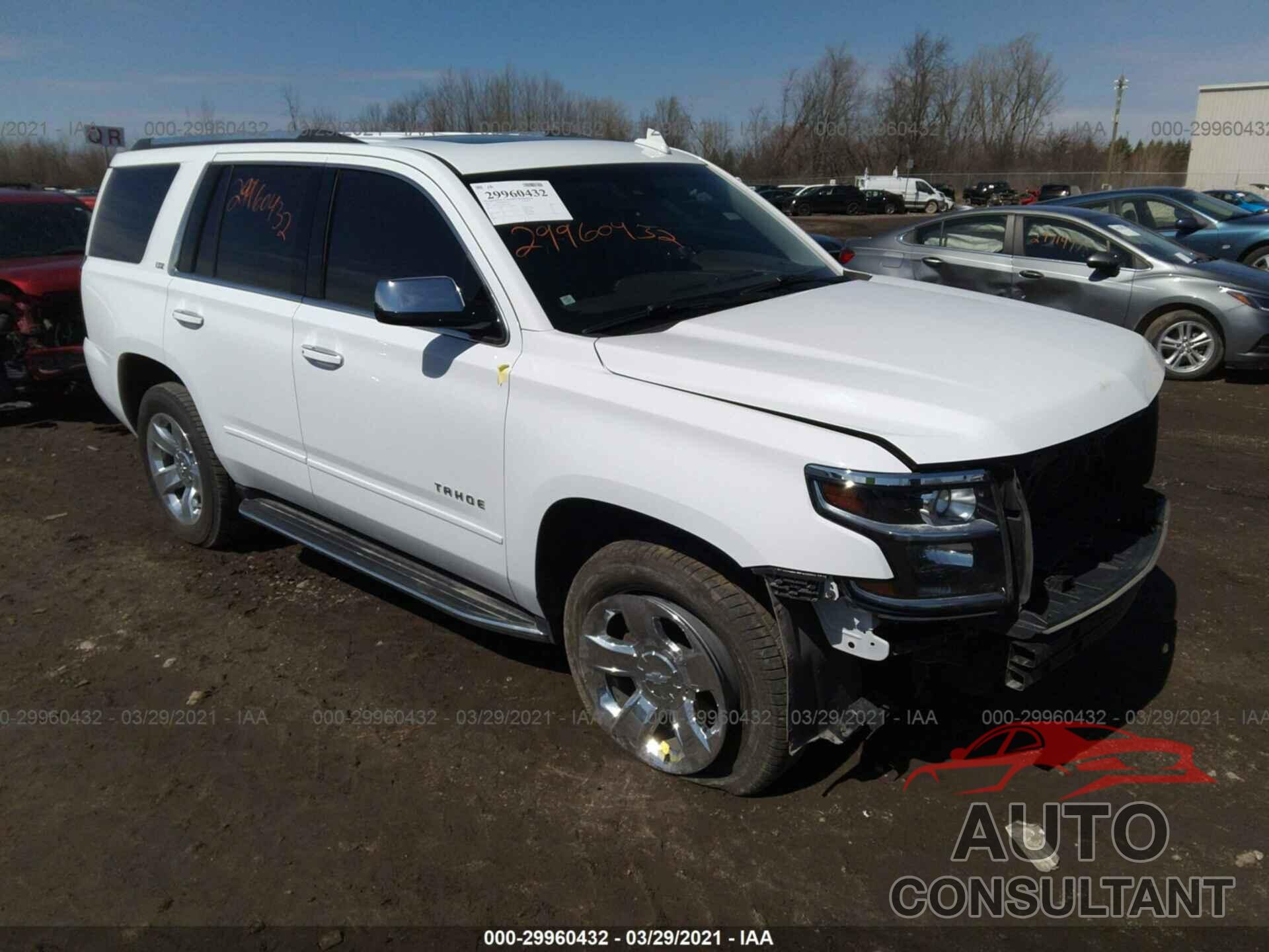 CHEVROLET TAHOE 2016 - 1GNSKCKC2GR125865