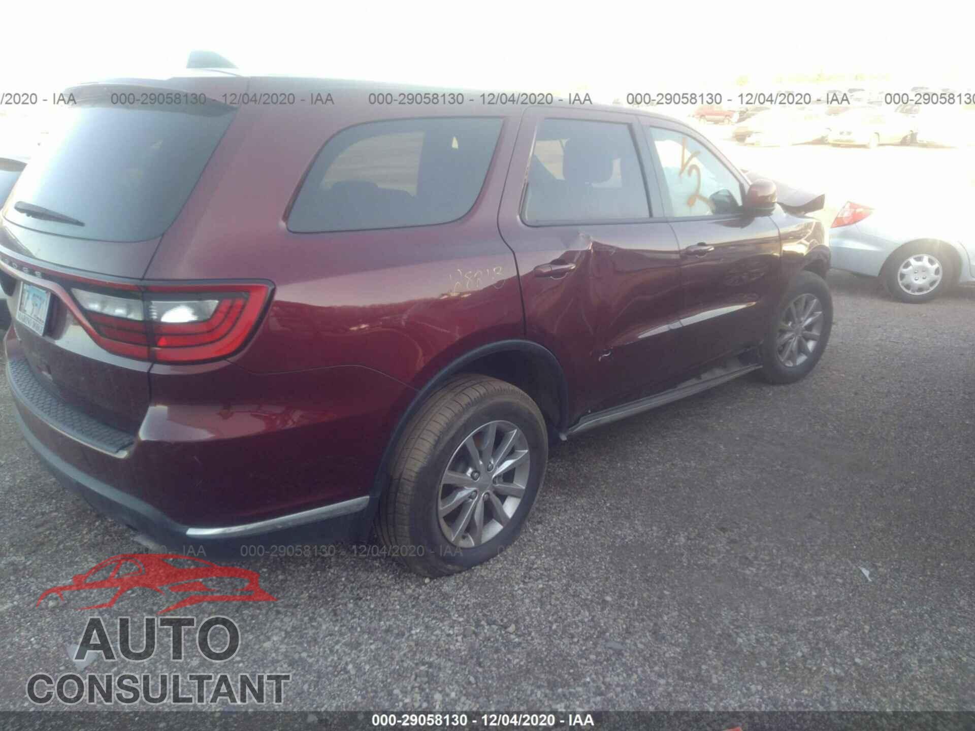 DODGE DURANGO 2018 - 1C4RDJAG0JC341153