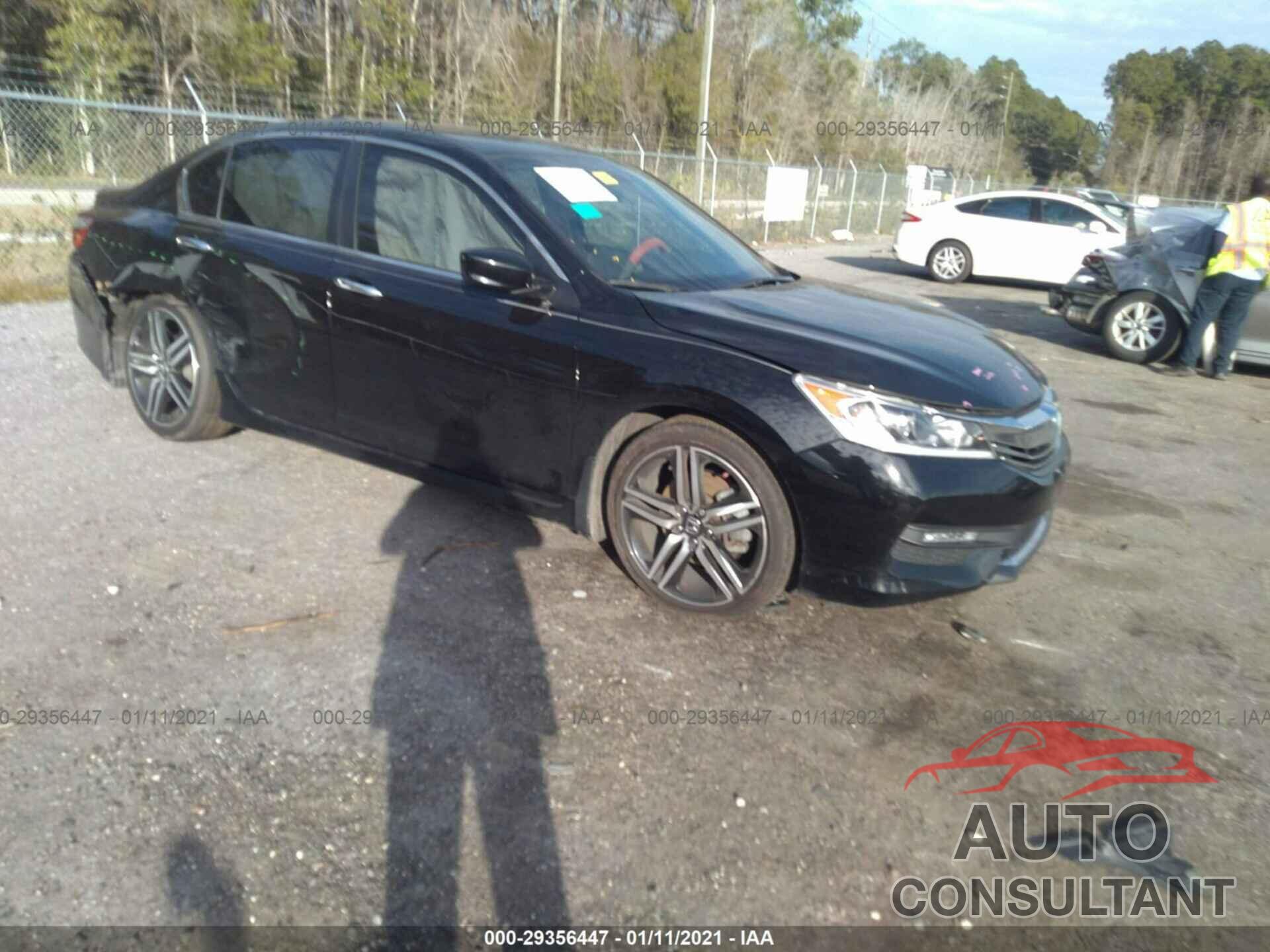 HONDA ACCORD SEDAN 2017 - 1HGCR2F1XHA166824