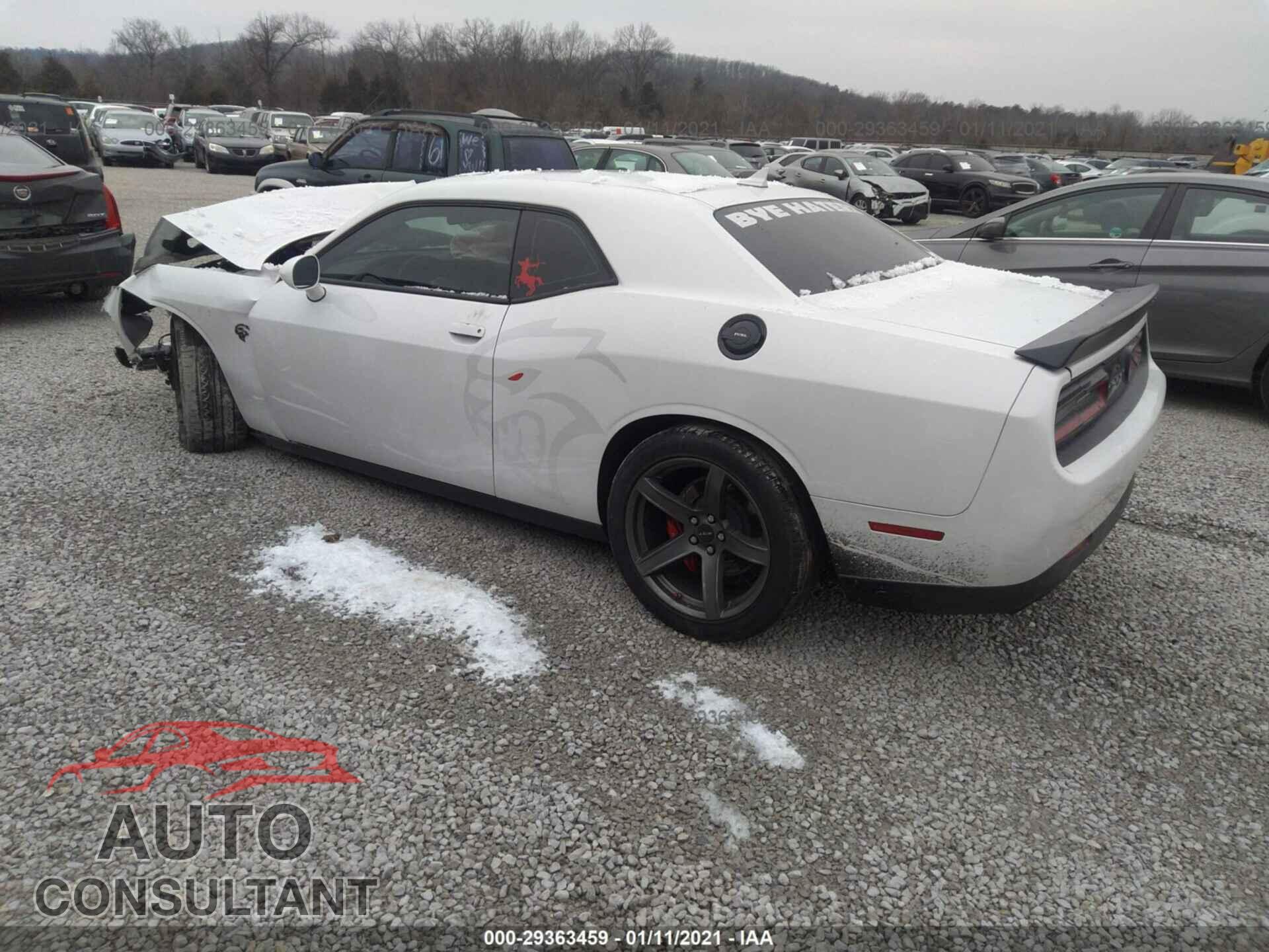 DODGE CHALLENGER 2019 - 2C3CDZL96KH537152