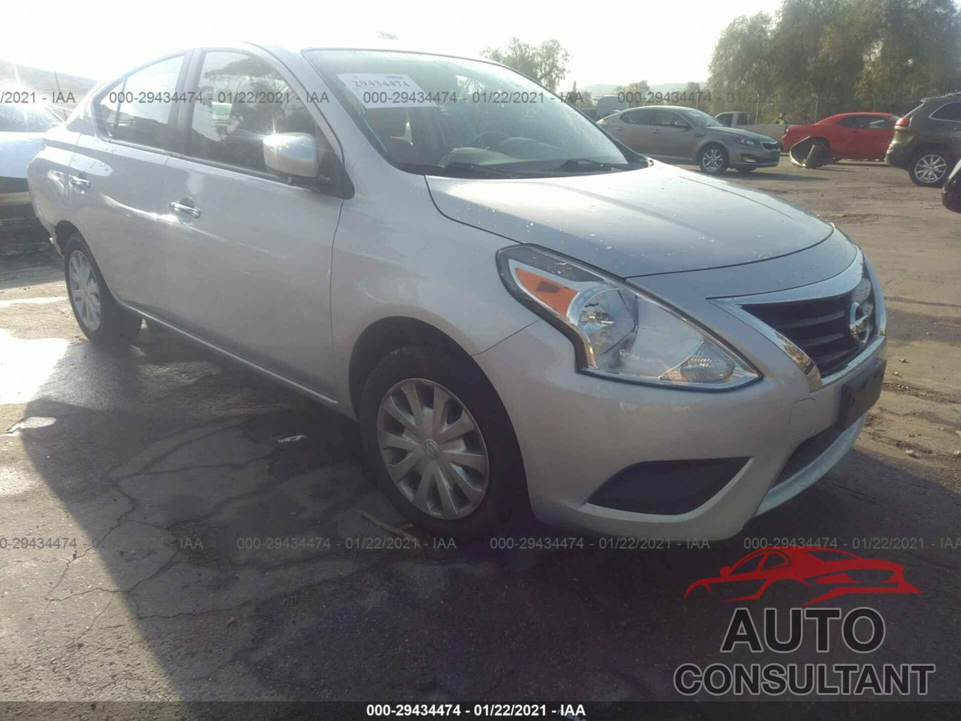 NISSAN VERSA 2016 - 3N1CN7APXGL849927