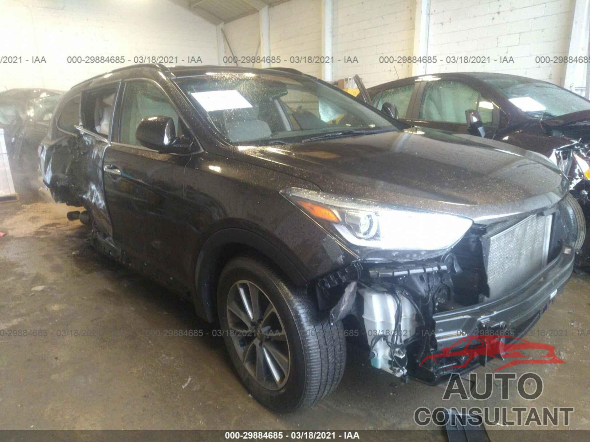 HYUNDAI SANTA FE 2017 - KM8SMDHF7HU166495