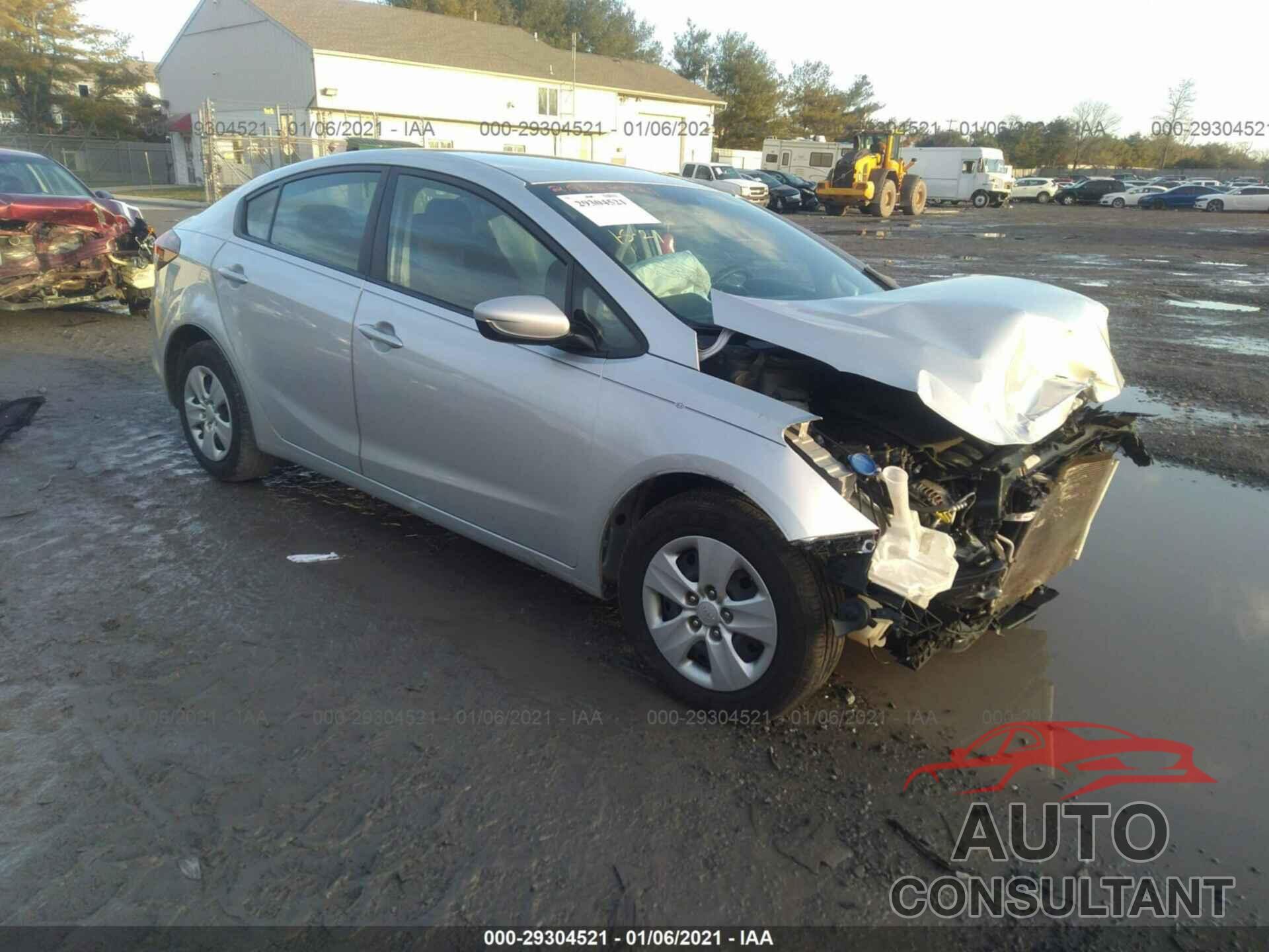 KIA FORTE 2017 - 3KPFK4A73HE119395