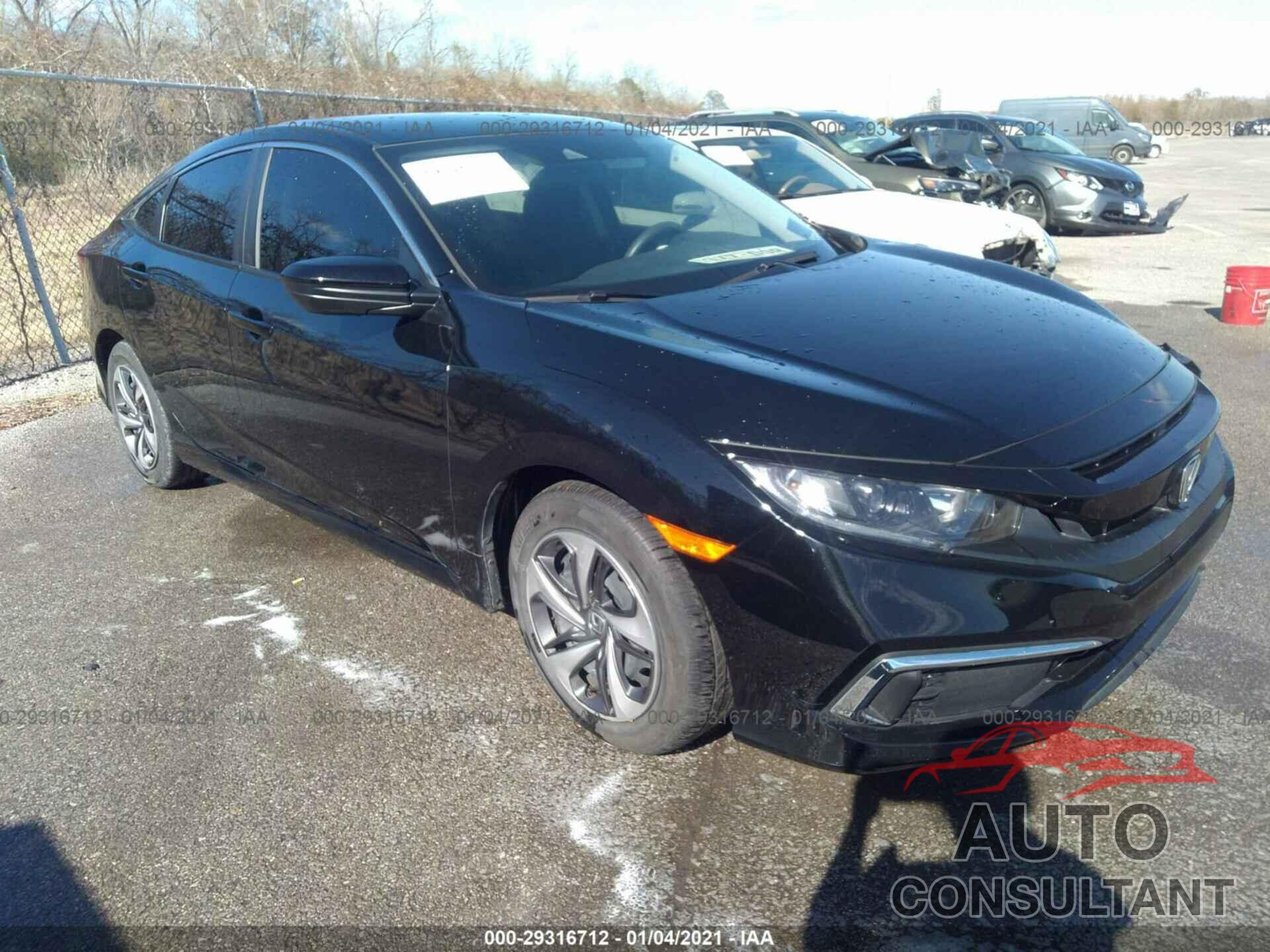 HONDA CIVIC SEDAN 2019 - 19XFC2F62KE049235