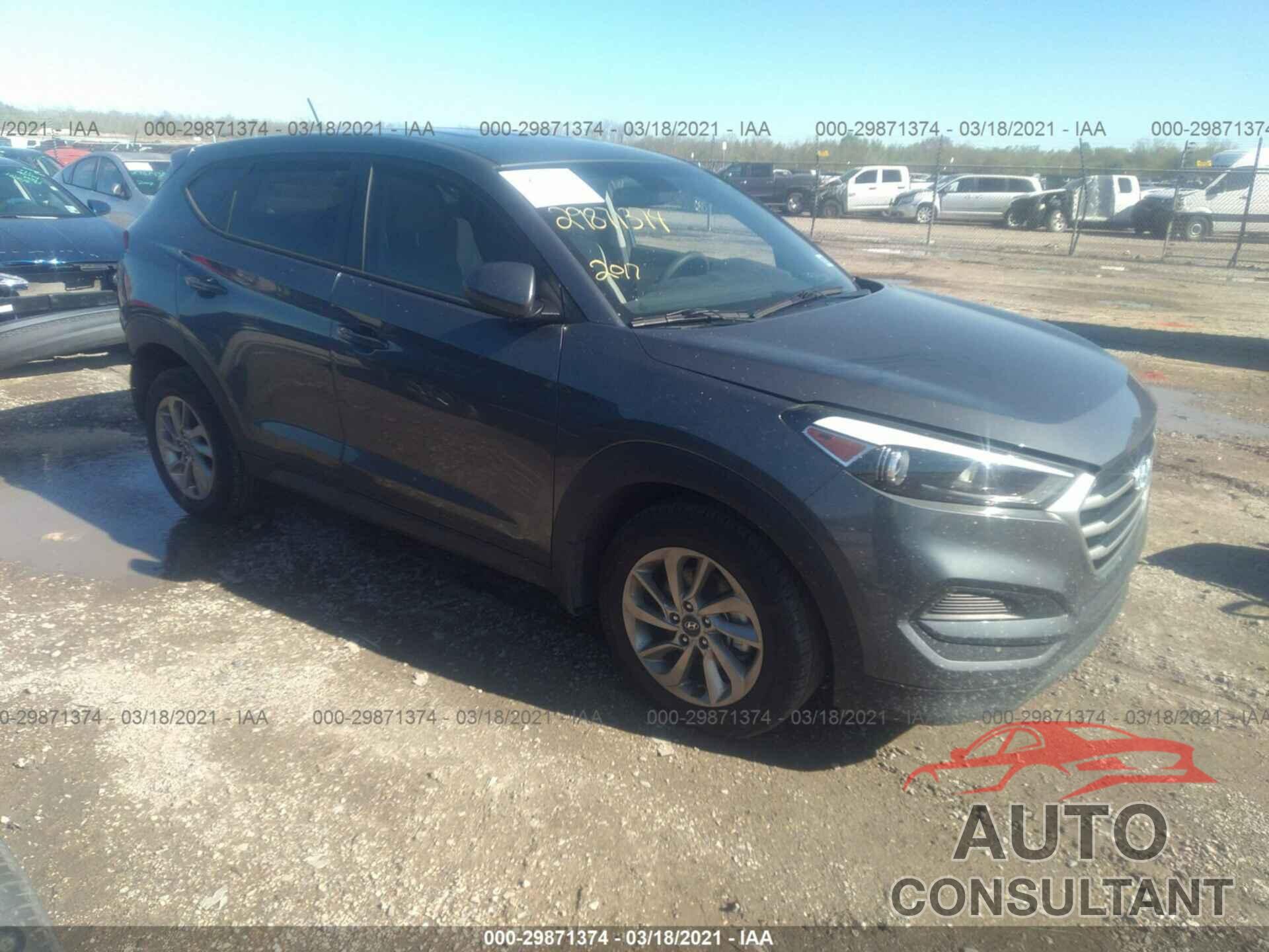 HYUNDAI TUCSON 2017 - KM8J23A41HU440763