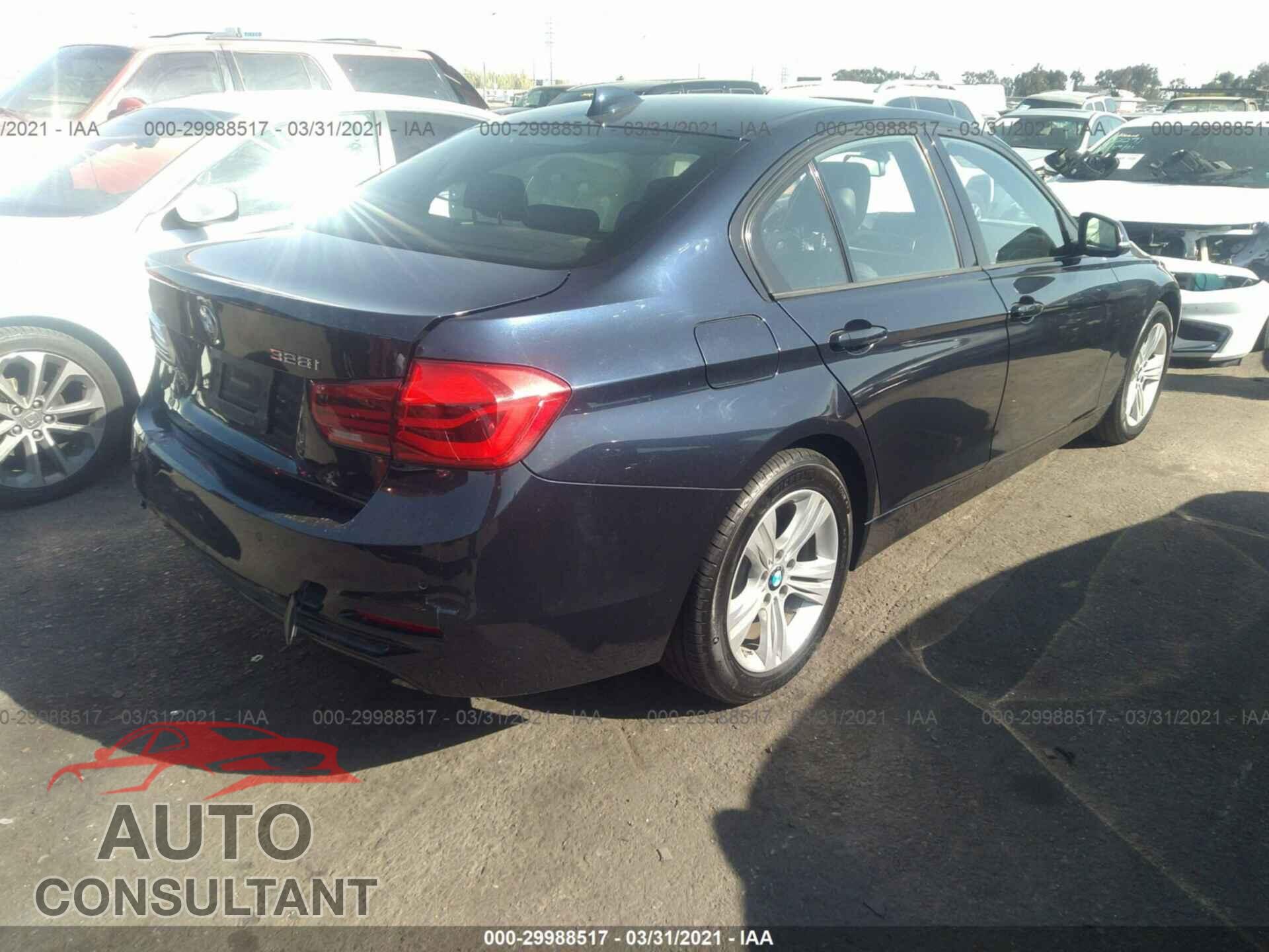 BMW 3 SERIES 2016 - WBA8E9G56GNU30166