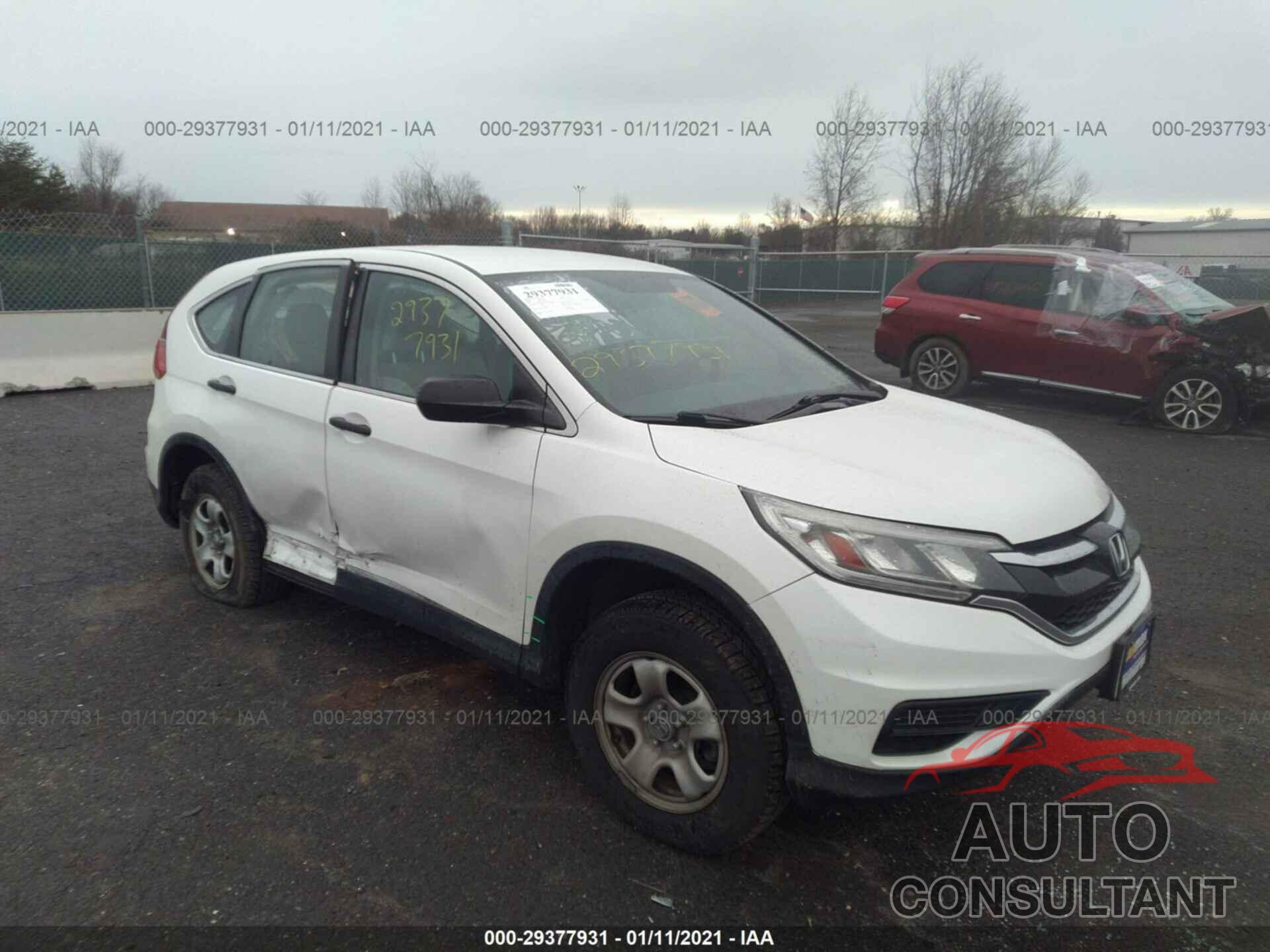 HONDA CR-V 2016 - 5J6RM4H39GL113028