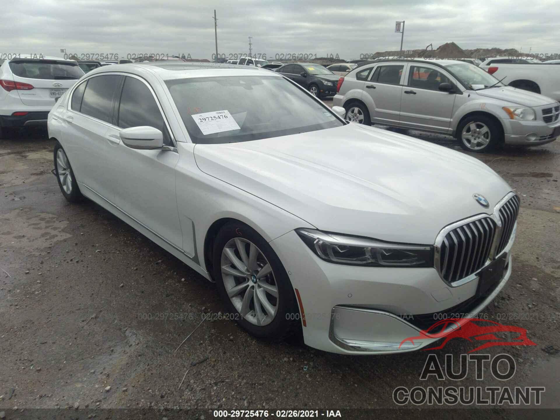 BMW 7 SERIES 2020 - WBA7T4C00LGG62732